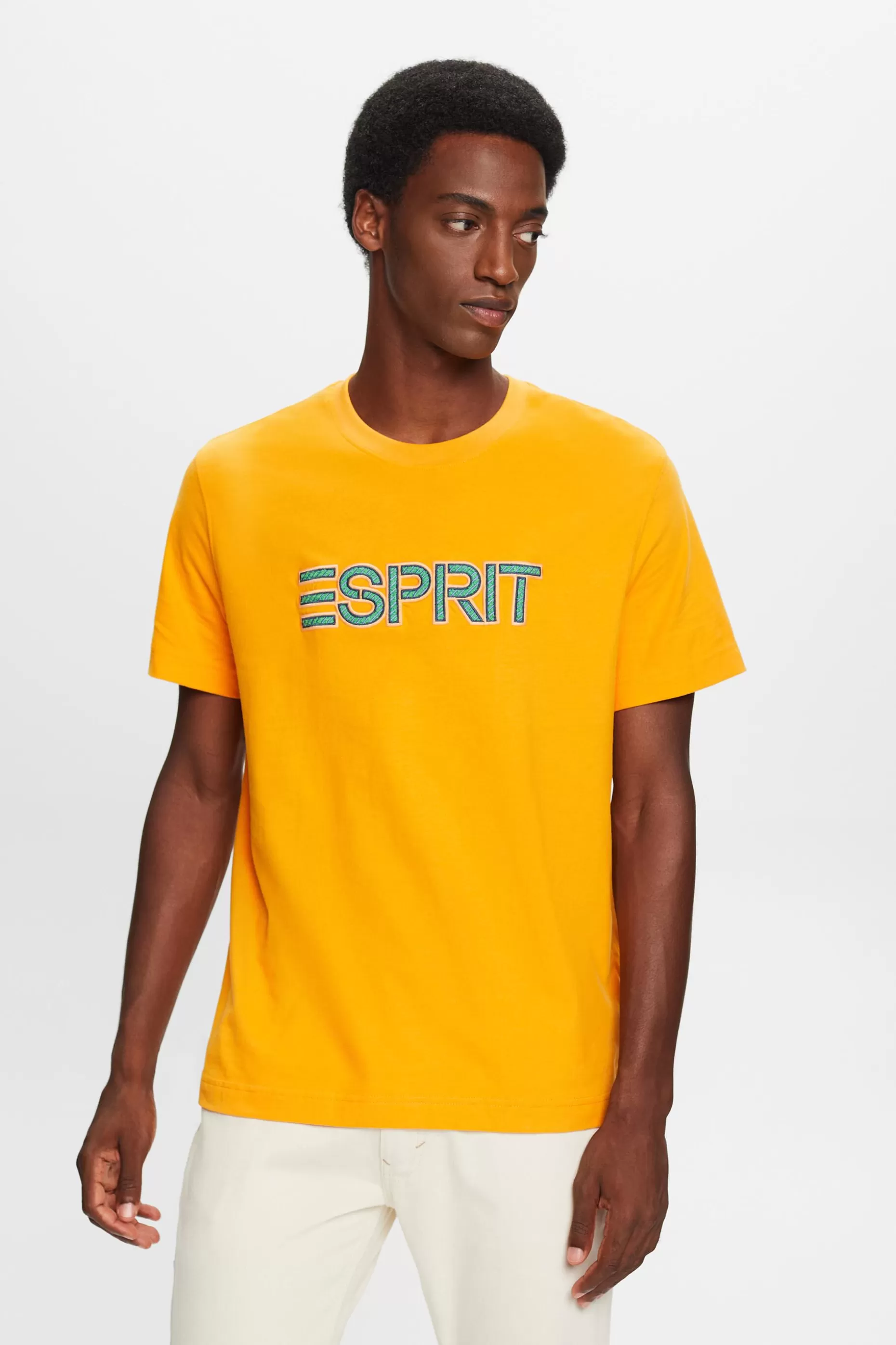 ESPRIT Logo T-Shirt at our Online Shop *Men T-Shirts + Polos