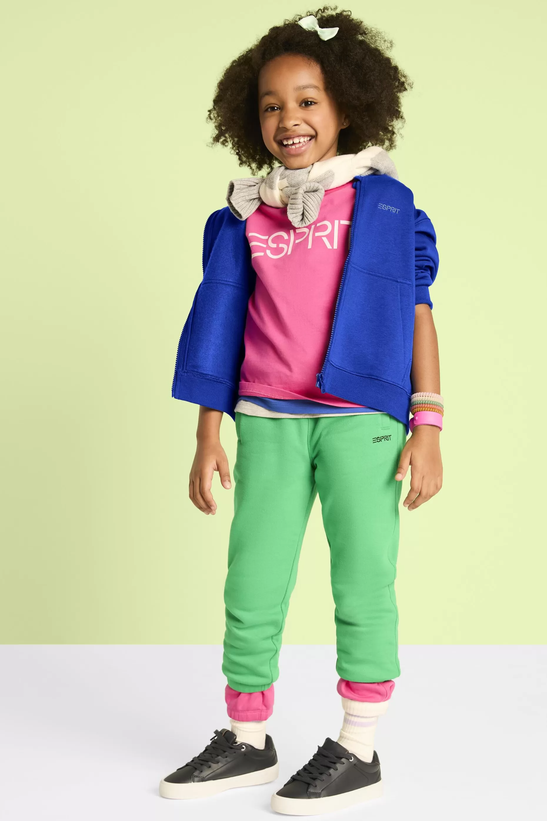 ESPRIT Logo Zip Up Hoodie at our Online Shop *Girls Sweatshirts