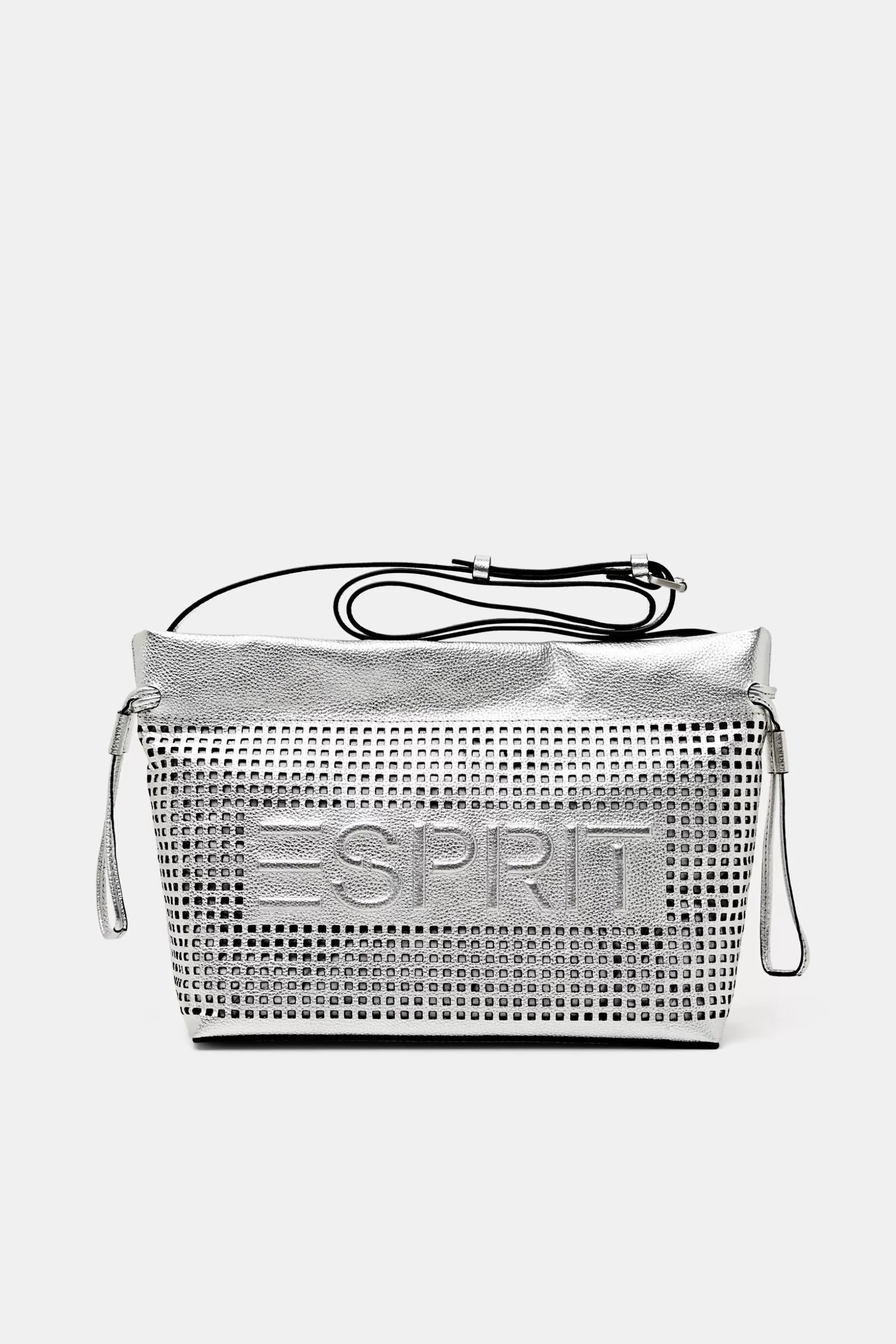 ESPRIT Logo-Embossed Leather Bag at our Online Shop *Women Bags