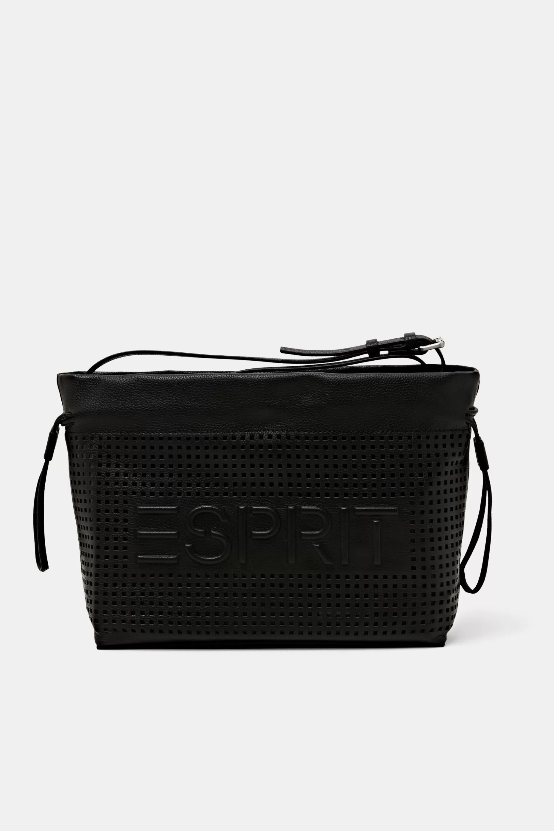 ESPRIT Logo-Embossed Leather Bag at our Online Shop *Women Premium Picks