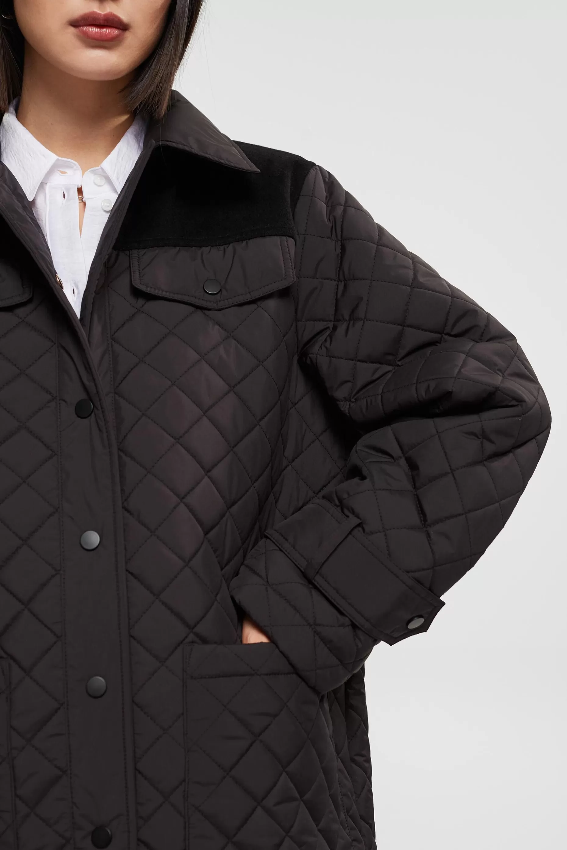 ESPRIT Long quilted coat at our Online Shop *Women Clearance 60%-70% Off