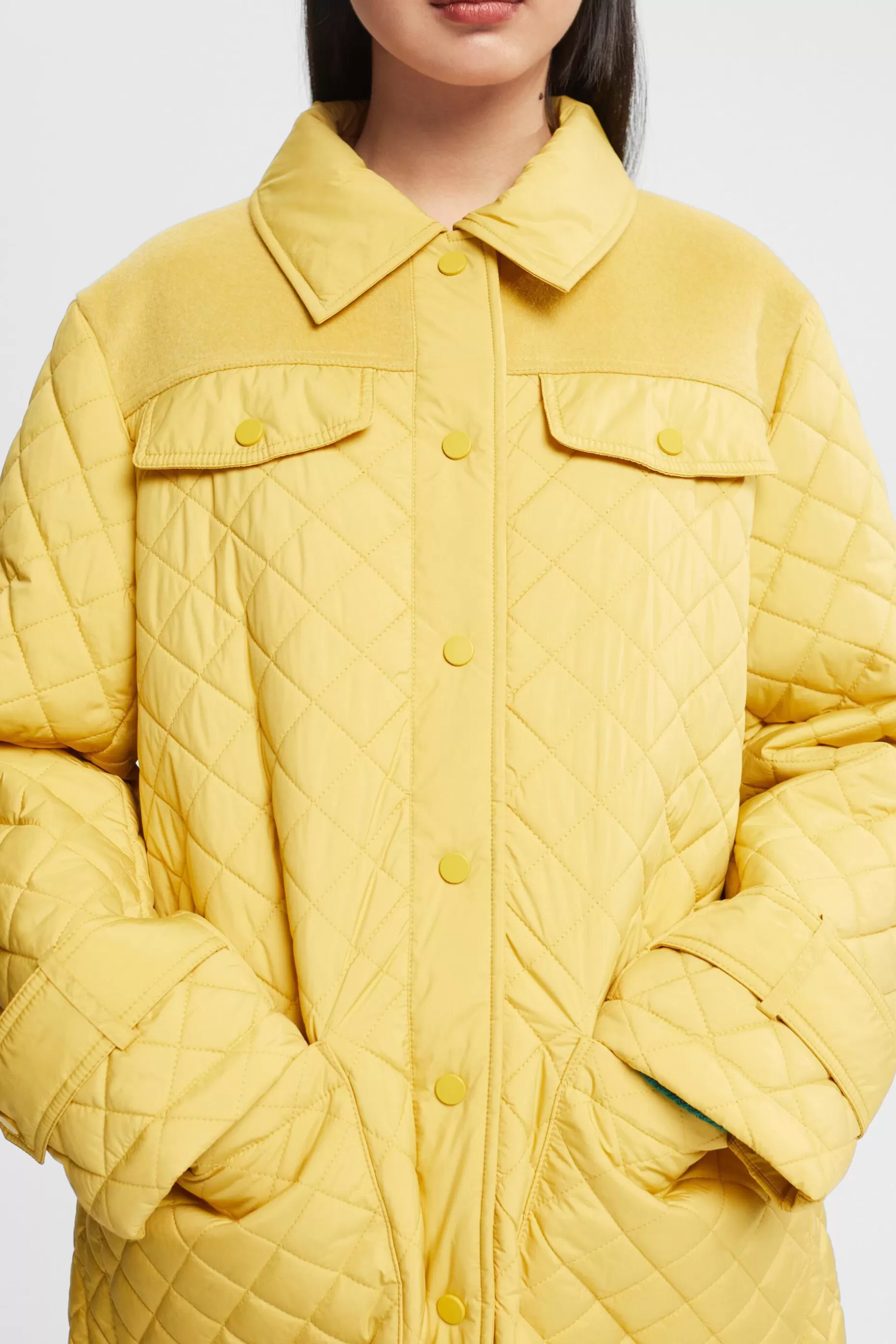 ESPRIT Long quilted coat at our Online Shop *Women Jackets + Coats