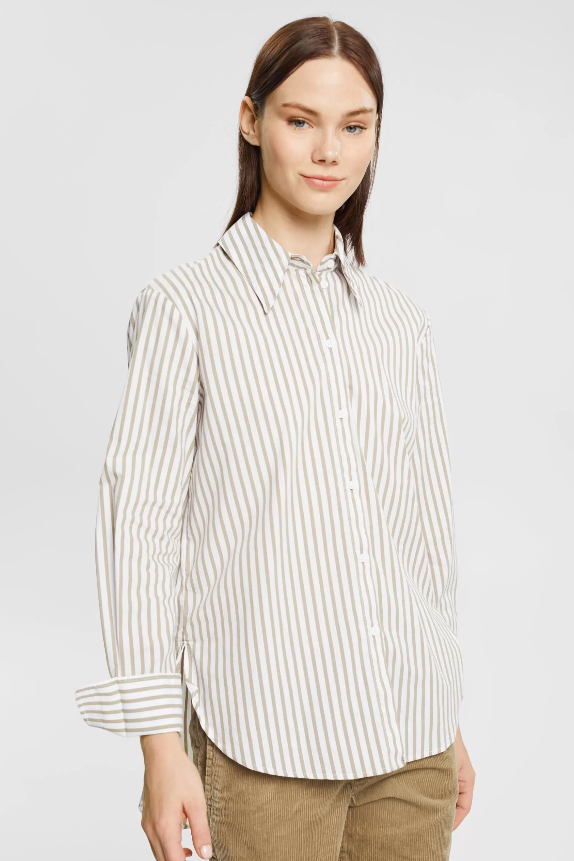 ESPRIT Long striped woven blouse at our Online Shop * Sale Under $30