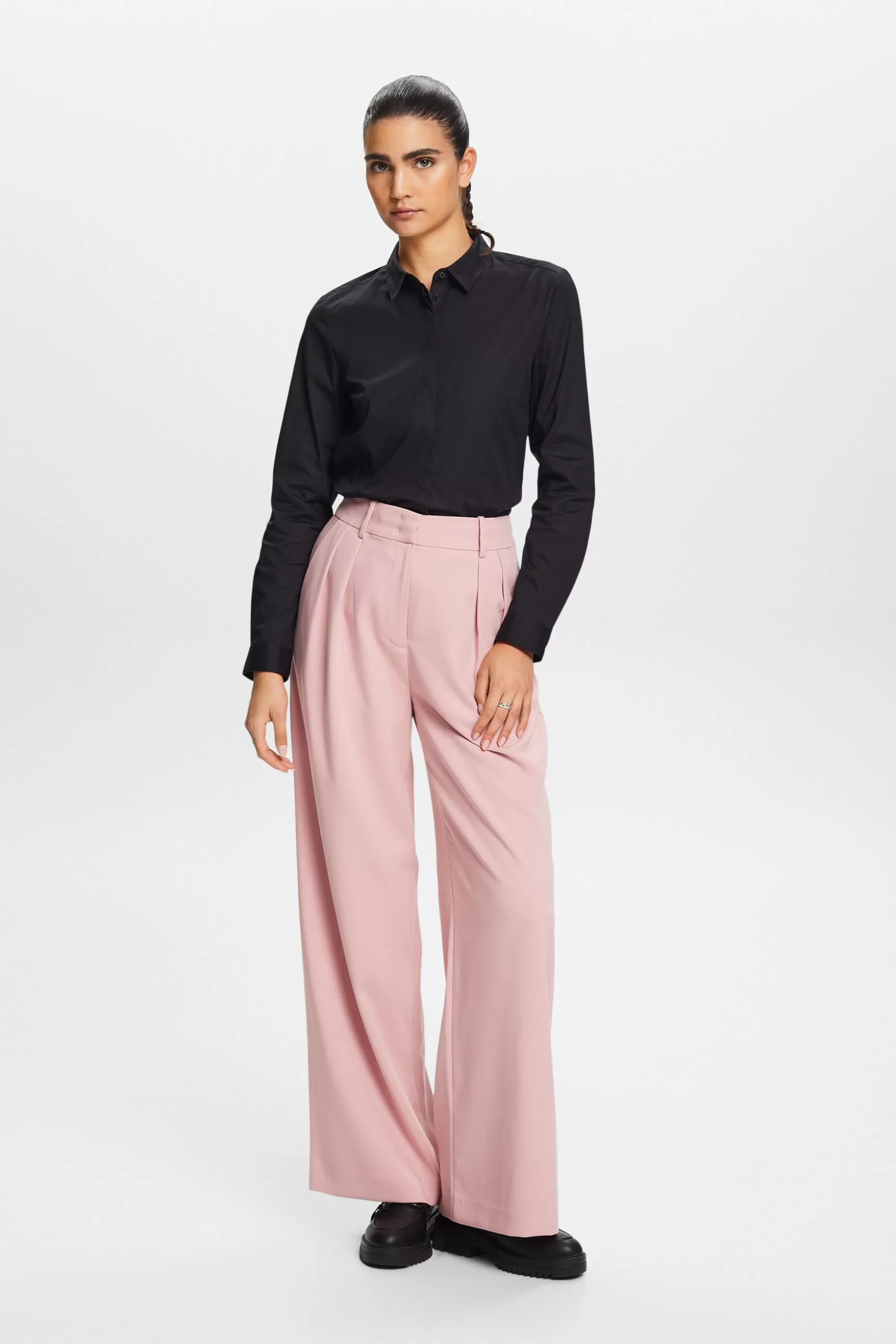 ESPRIT Long-Sleeve Poplin Shirt at our Online Shop *Women Shirts + Blouses