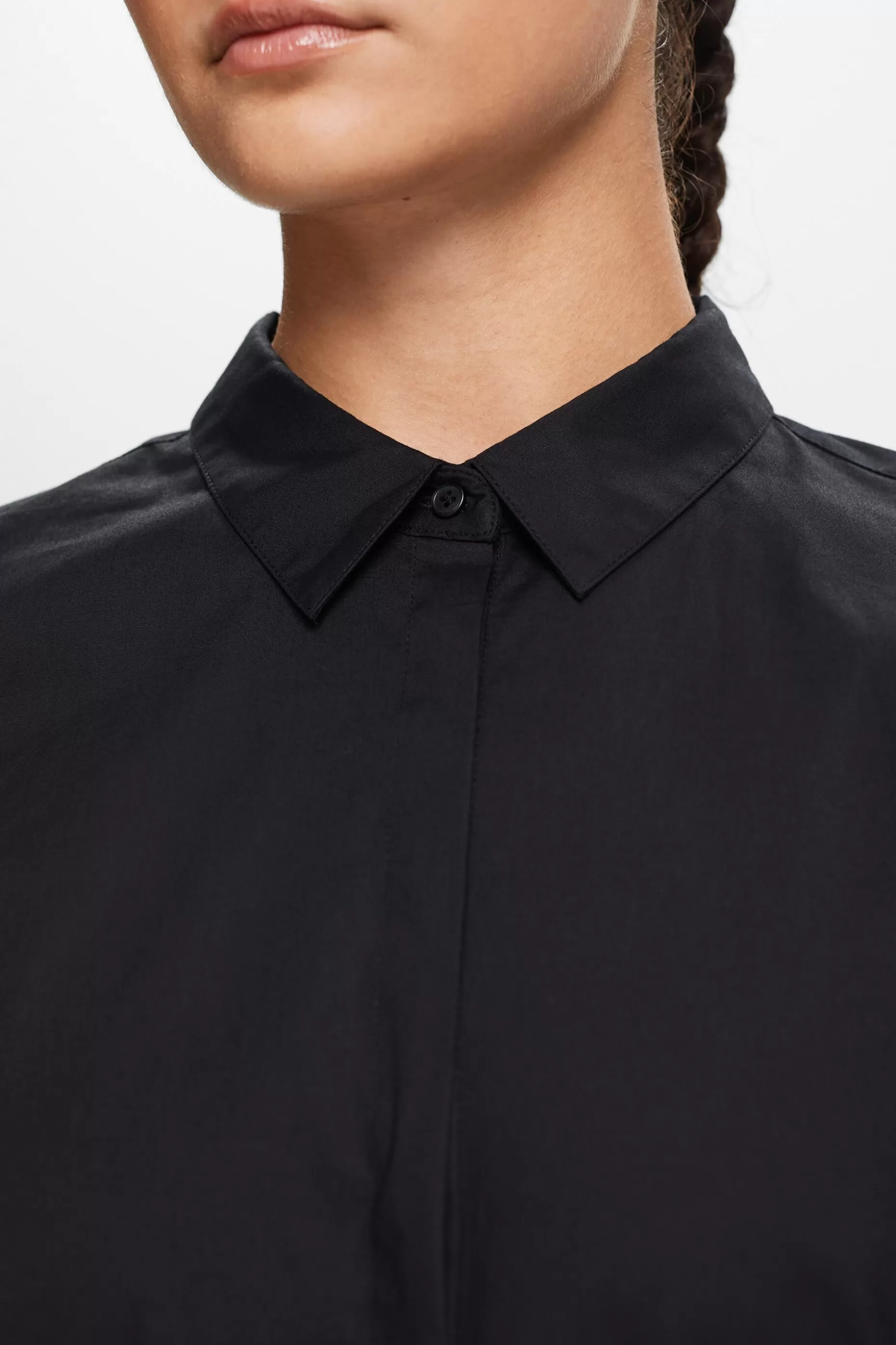 ESPRIT Long-Sleeve Poplin Shirt at our Online Shop *Women Shirts + Blouses