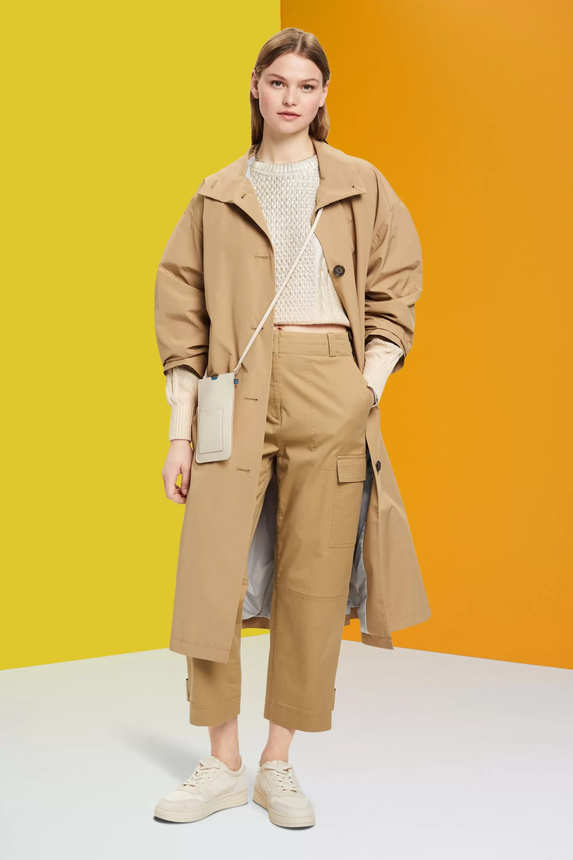 ESPRIT Metallic cable knit jumper at our Online Shop *Women Sweaters
