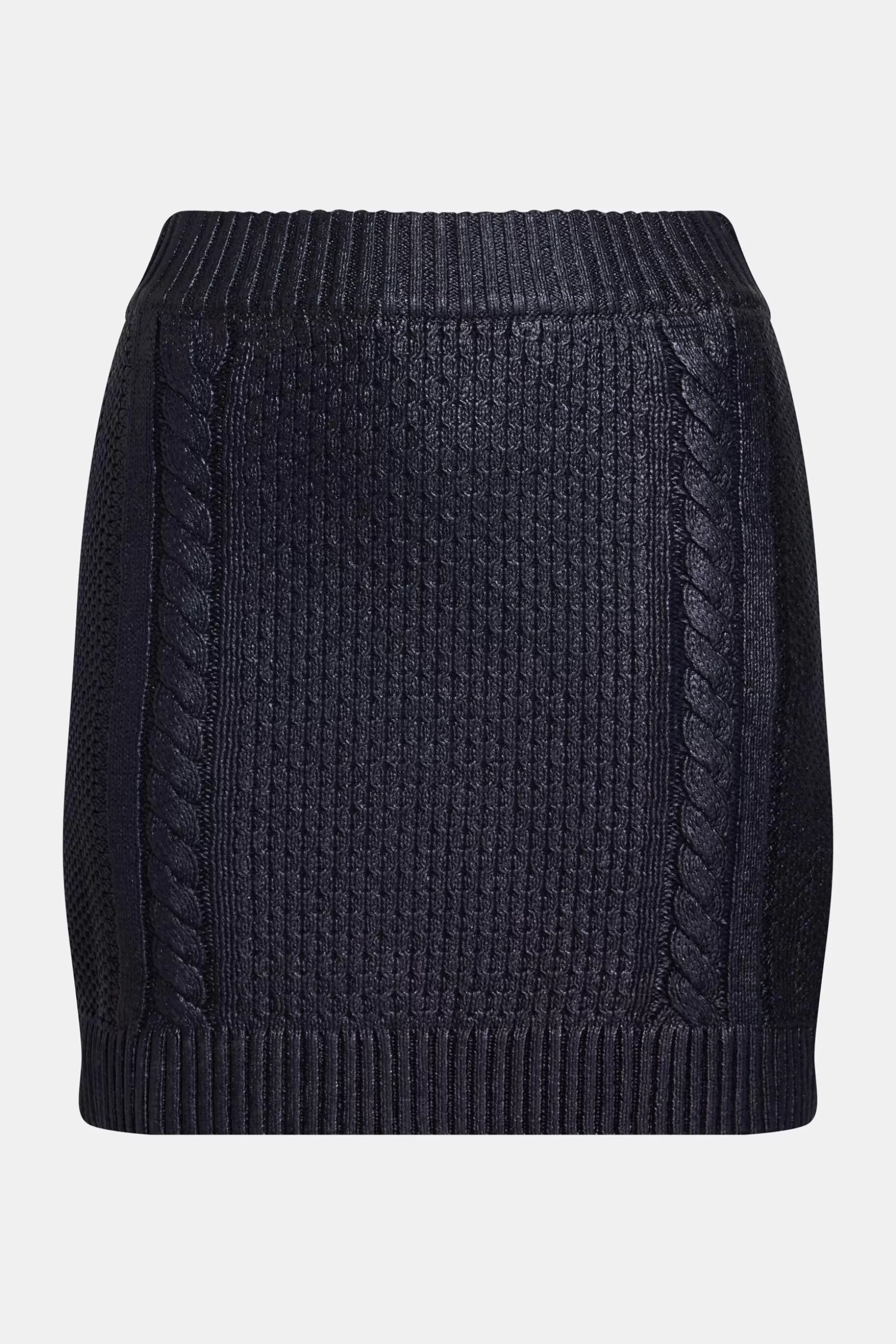 ESPRIT Metallic cable knit mini skirt at our Online Shop *Women Skirts + Shorts