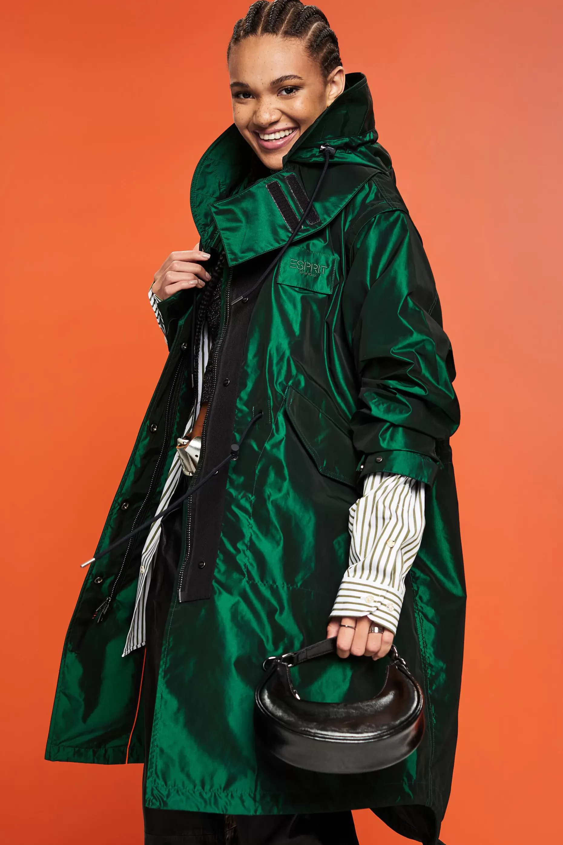 ESPRIT Metallic Hooded Parka at our Online Shop *Women Premium Picks