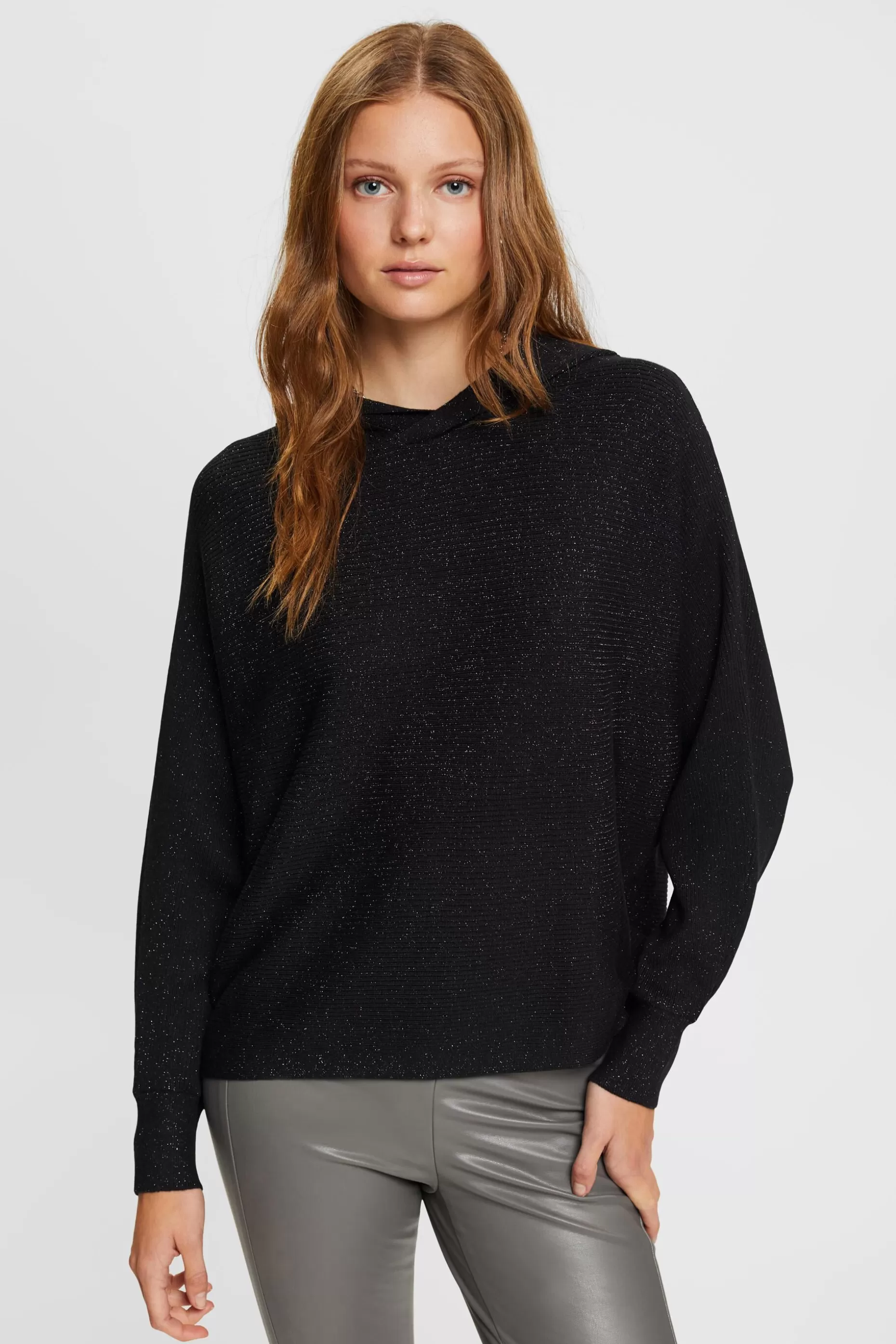 ESPRIT Metallic Hooded Sweater at our Online Shop * Sale Under $50