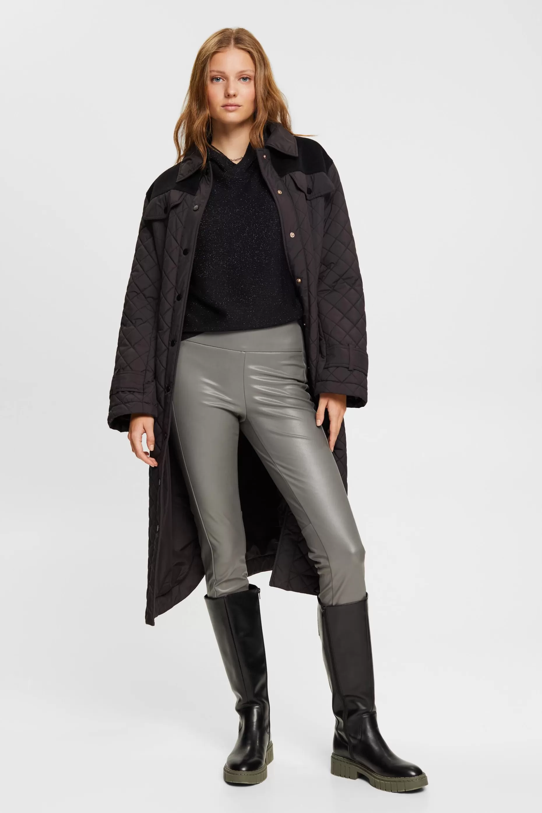 ESPRIT Metallic Hooded Sweater at our Online Shop * Sale Under $50
