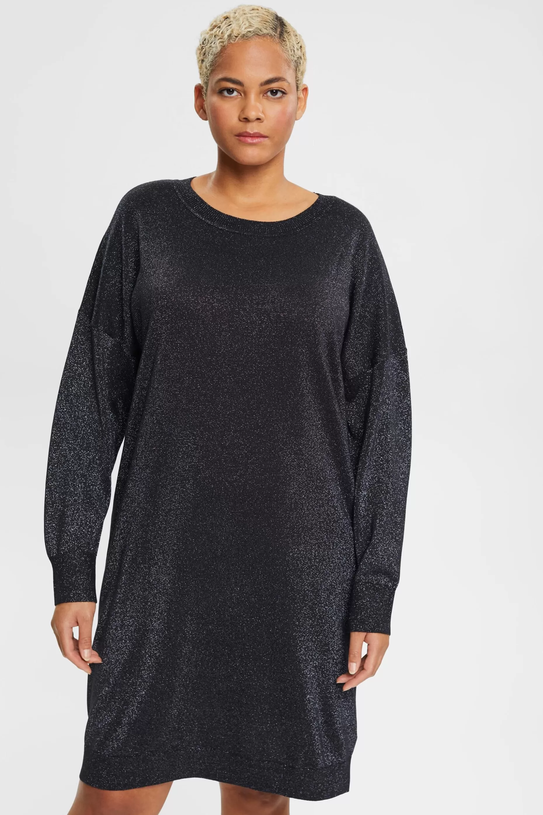 ESPRIT Metallic Knit Midi Dress at our Online Shop *Women Dresses + Jumpsuits