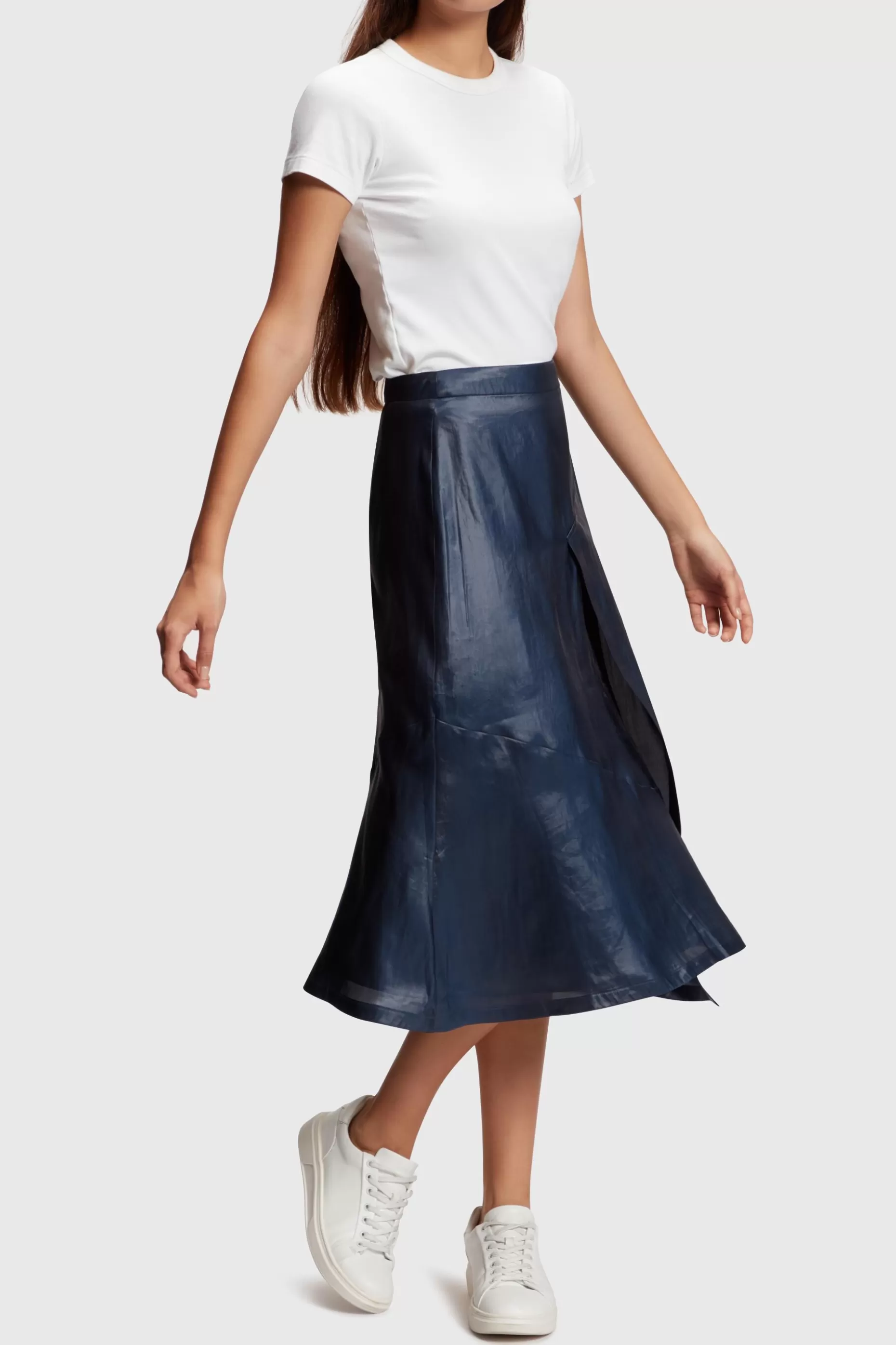 ESPRIT Metallic midi skirt at our Online Shop *Women Skirts + Shorts