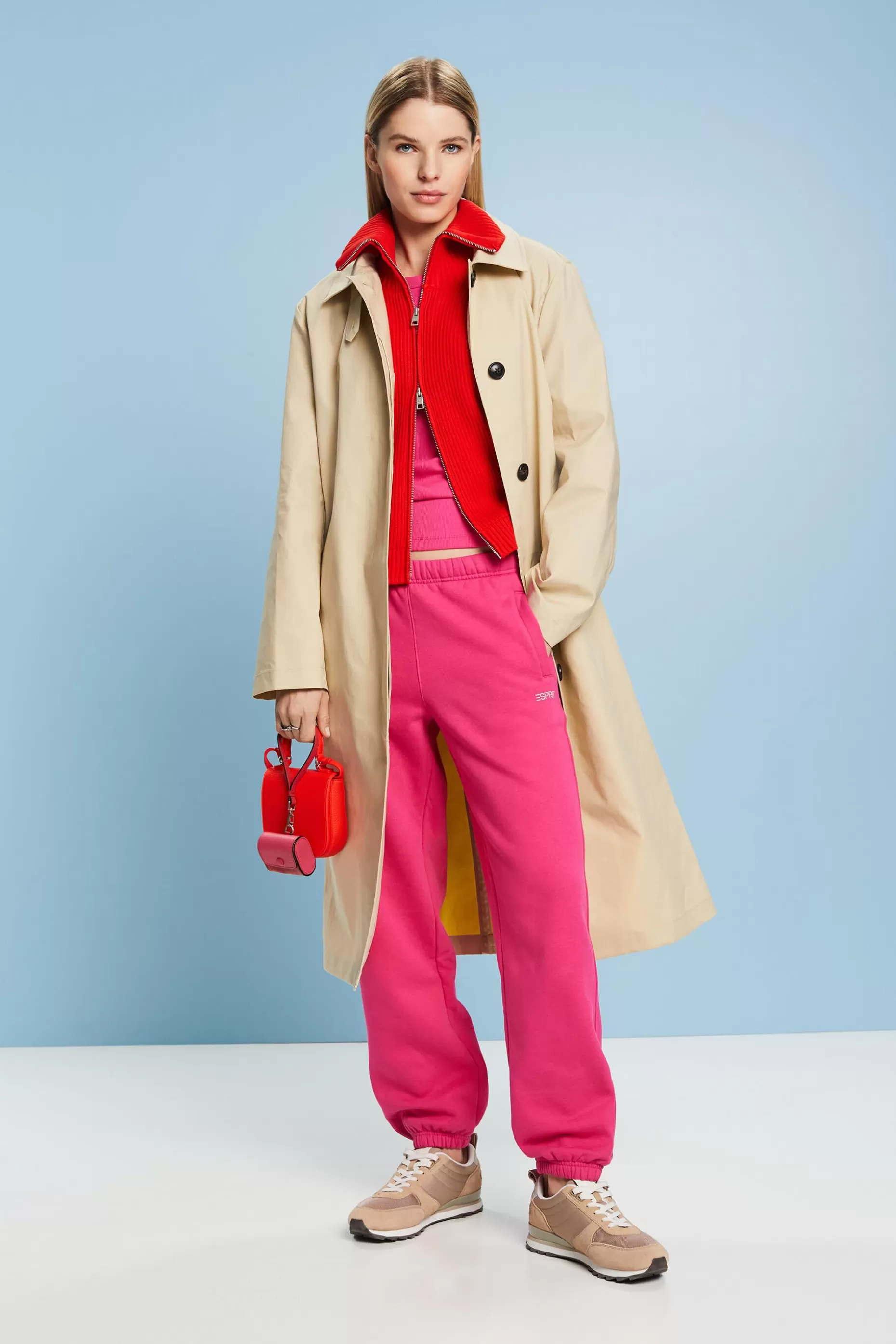 ESPRIT Midi Car Coat at our Online Shop *Women Jackets + Coats