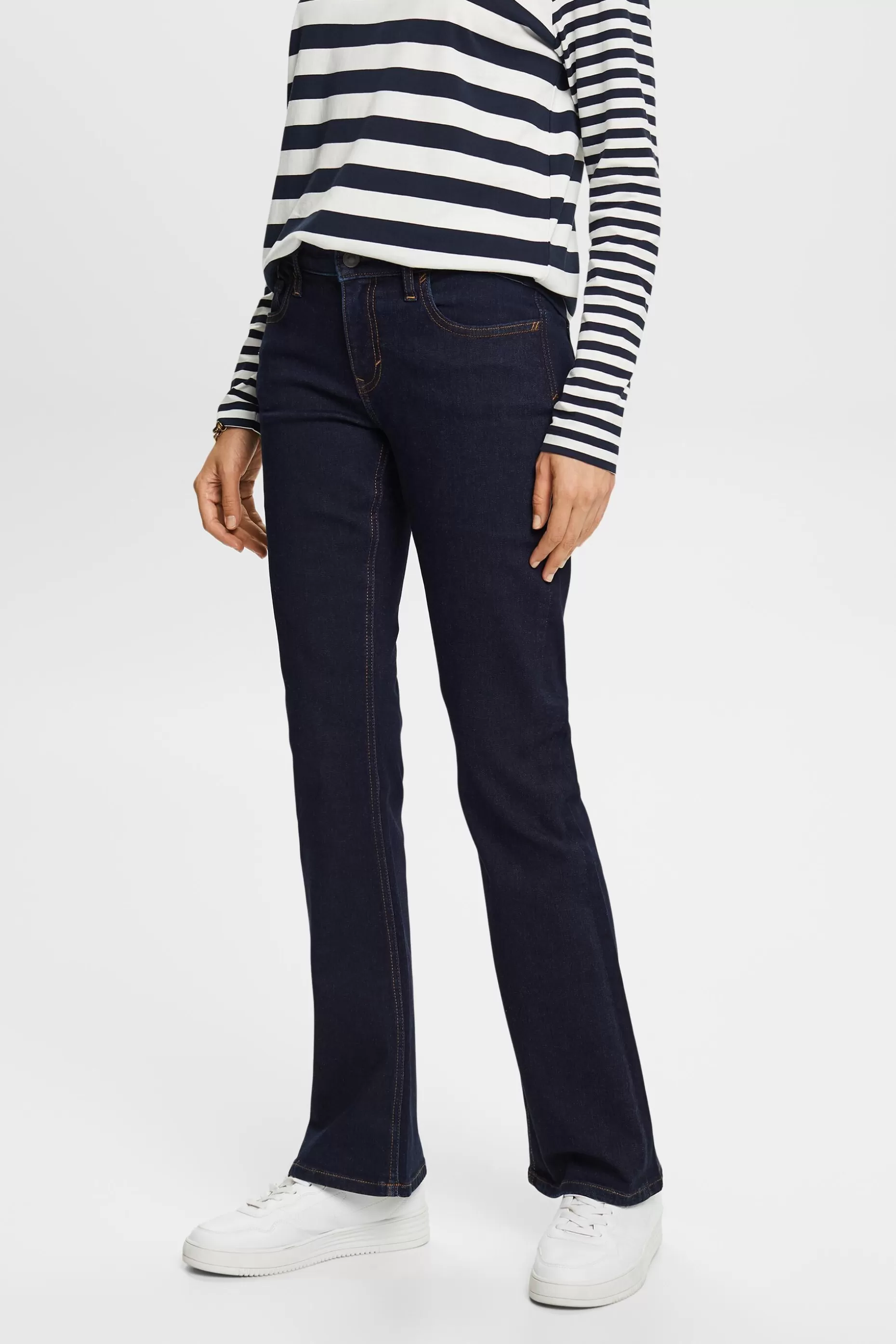 ESPRIT Mid-Rise Bootcut Jeans at our Online Shop *Women Bottoms