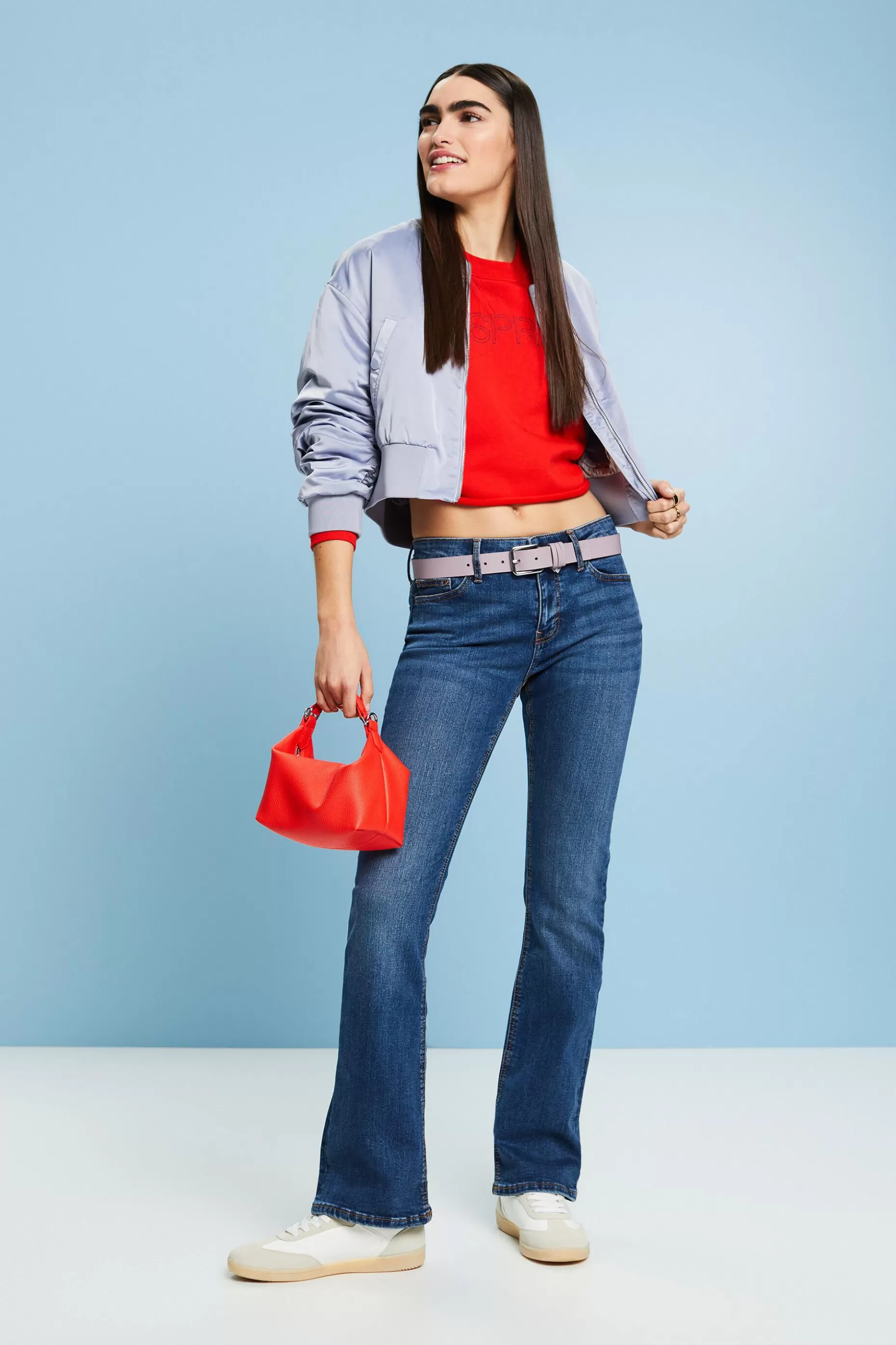 ESPRIT Mid-Rise Bootcut Jeans at our Online Shop *Women Premium Picks