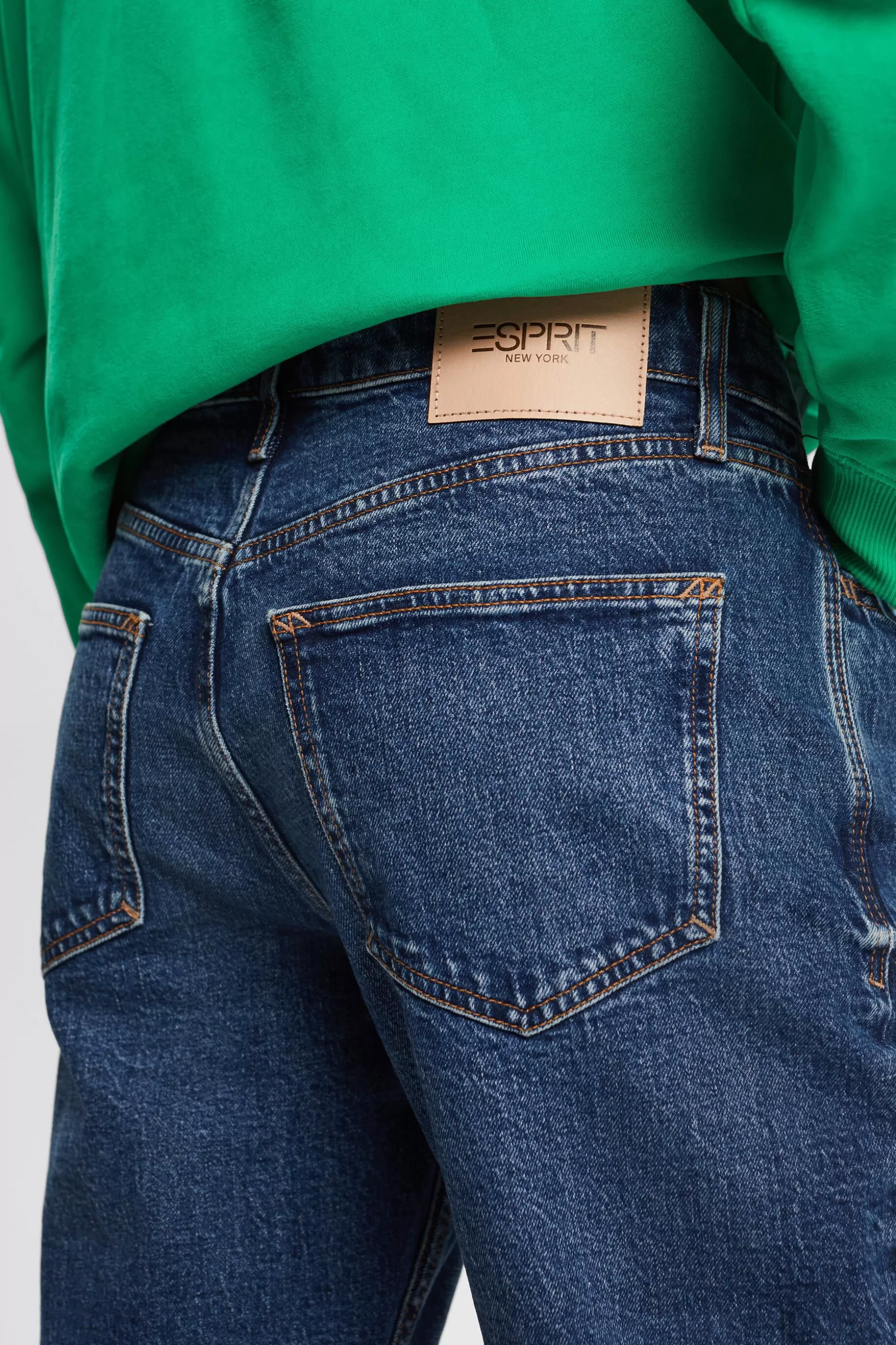 ESPRIT Mid-Rise Regular Tapered Jeans at our Online Shop * Sale Under $50