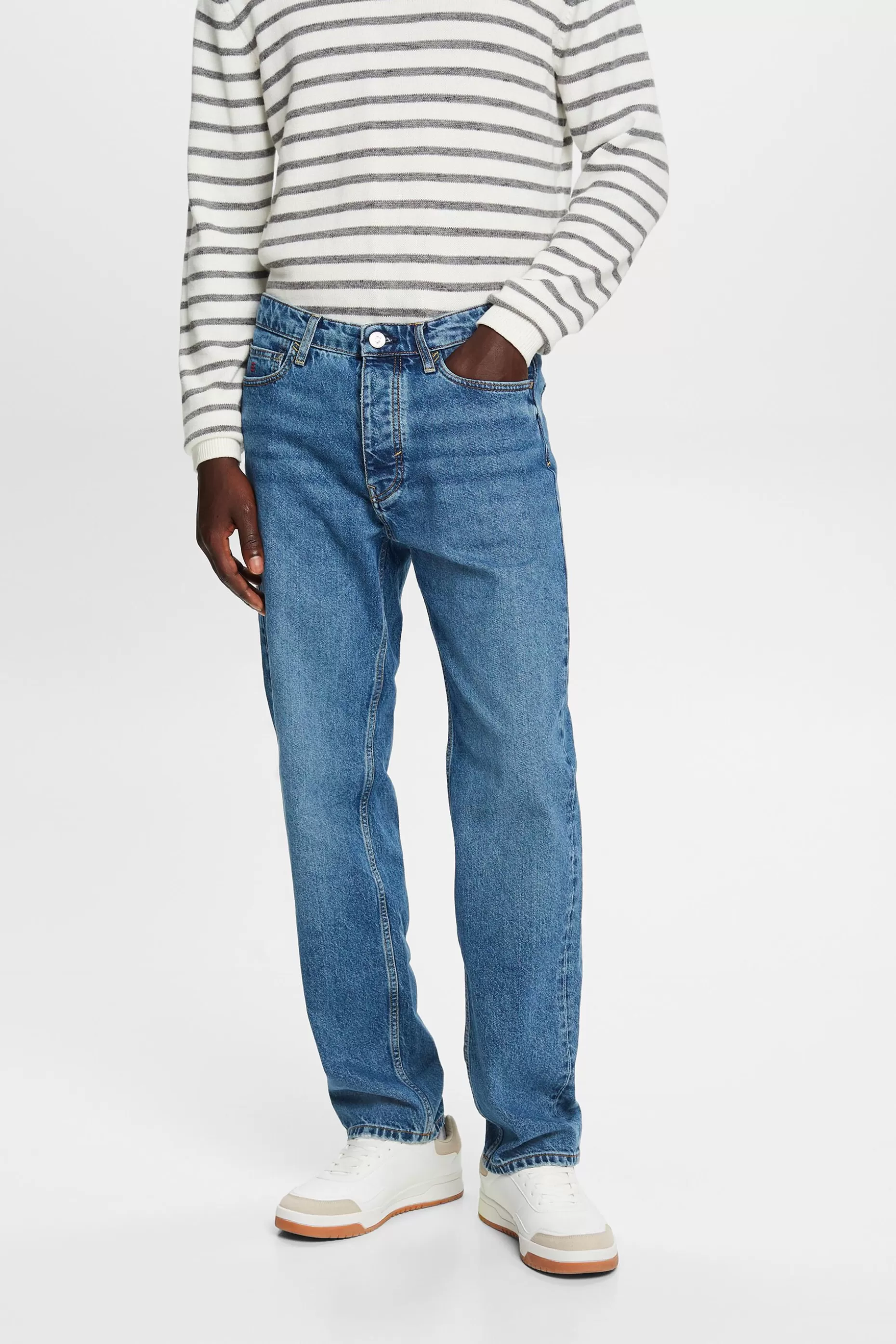 ESPRIT Mid-Rise Retro Relaxed Jeans at our Online Shop *Men Bottoms
