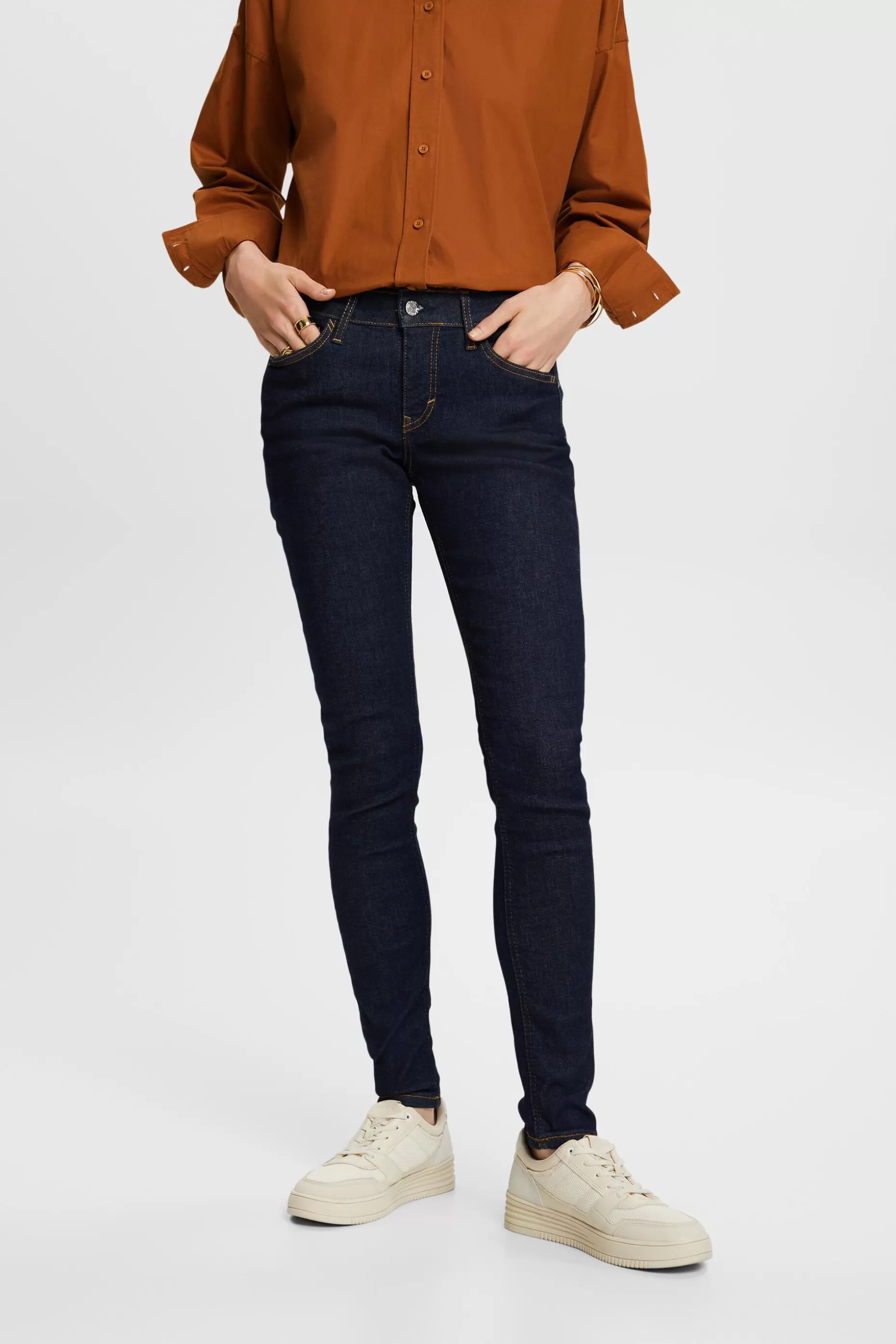 ESPRIT Mid-Rise Skinny Jeans at our Online Shop *Women Denim