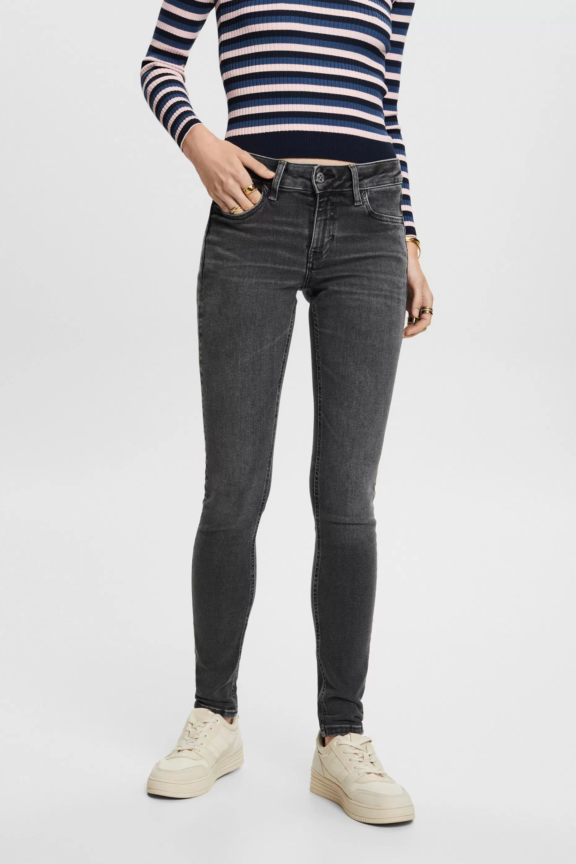 ESPRIT Mid-Rise Skinny Jeans at our Online Shop *Women Denim