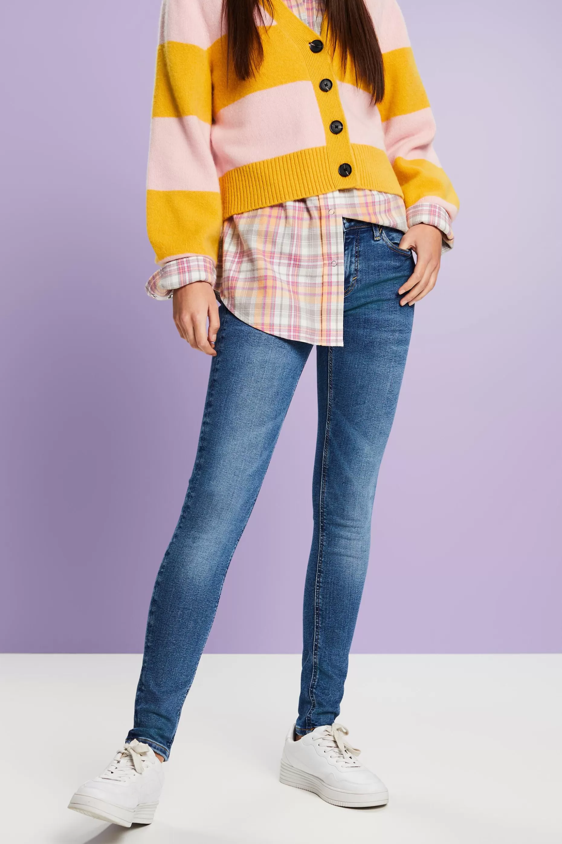 ESPRIT Mid-Rise Skinny Jeans at our Online Shop *Women Denim