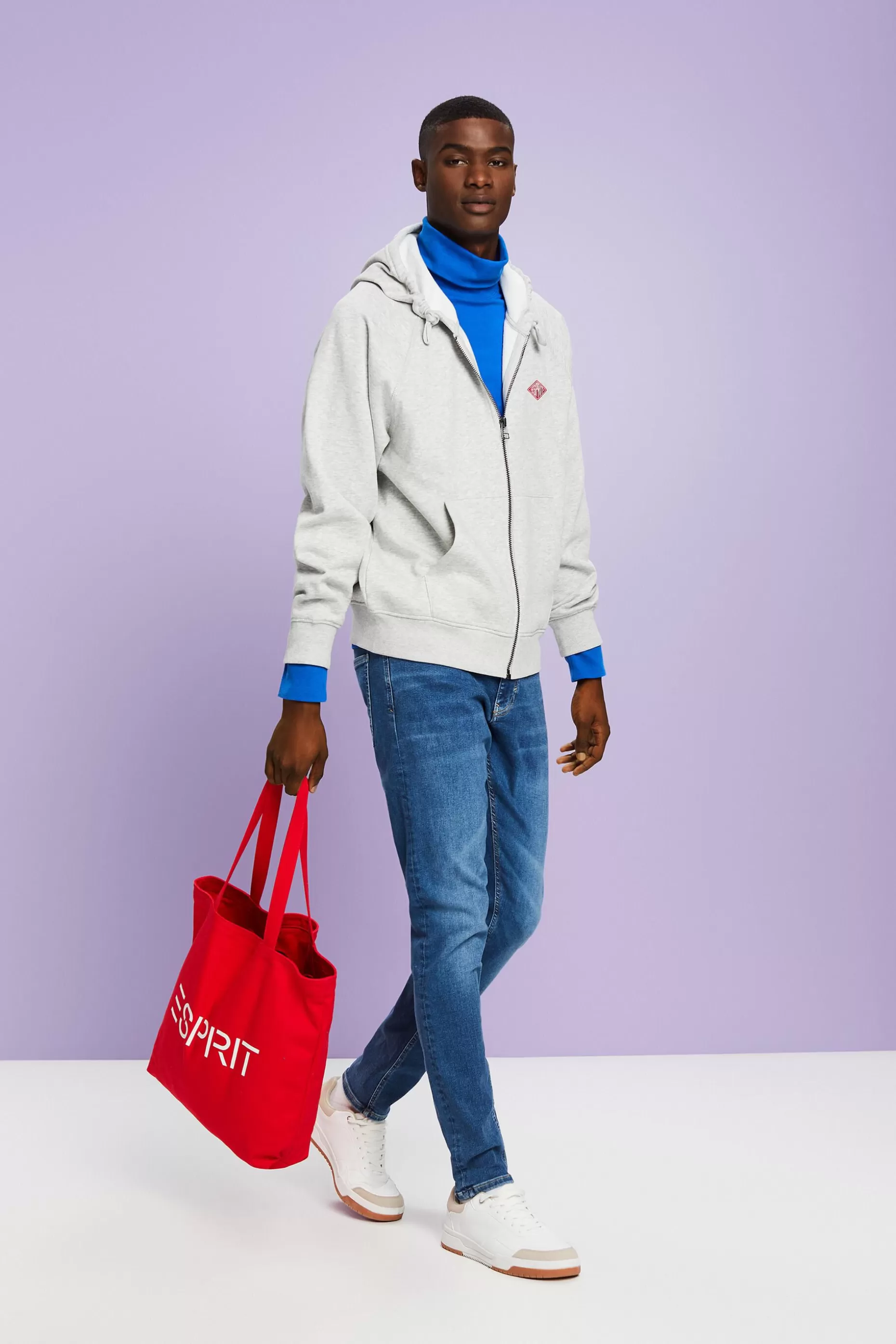 ESPRIT Mid-Rise Slim Fit Jeans at our Online Shop *Men Denim