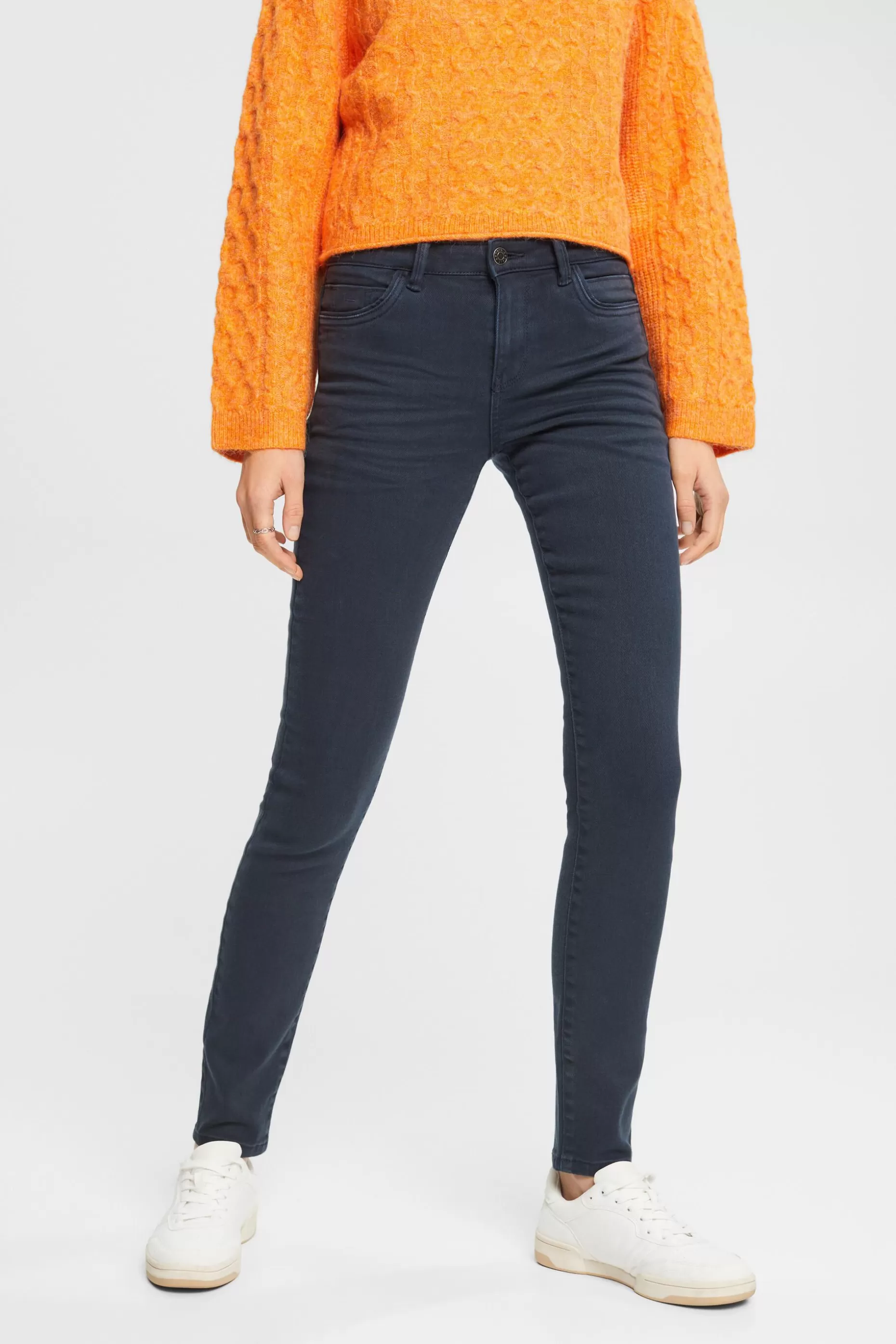 ESPRIT Mid-rise slim fit stretch jeans at our Online Shop * Sale Under $30