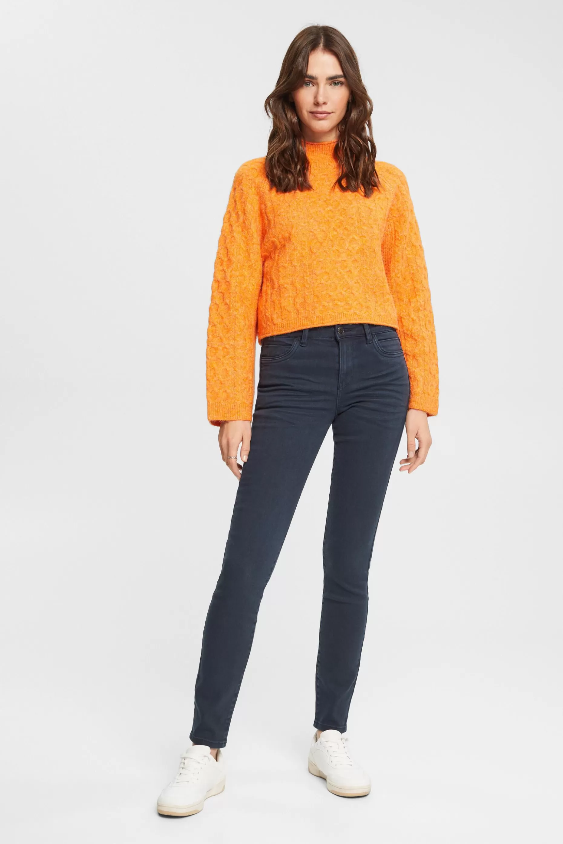 ESPRIT Mid-rise slim fit stretch jeans at our Online Shop * Sale Under $30