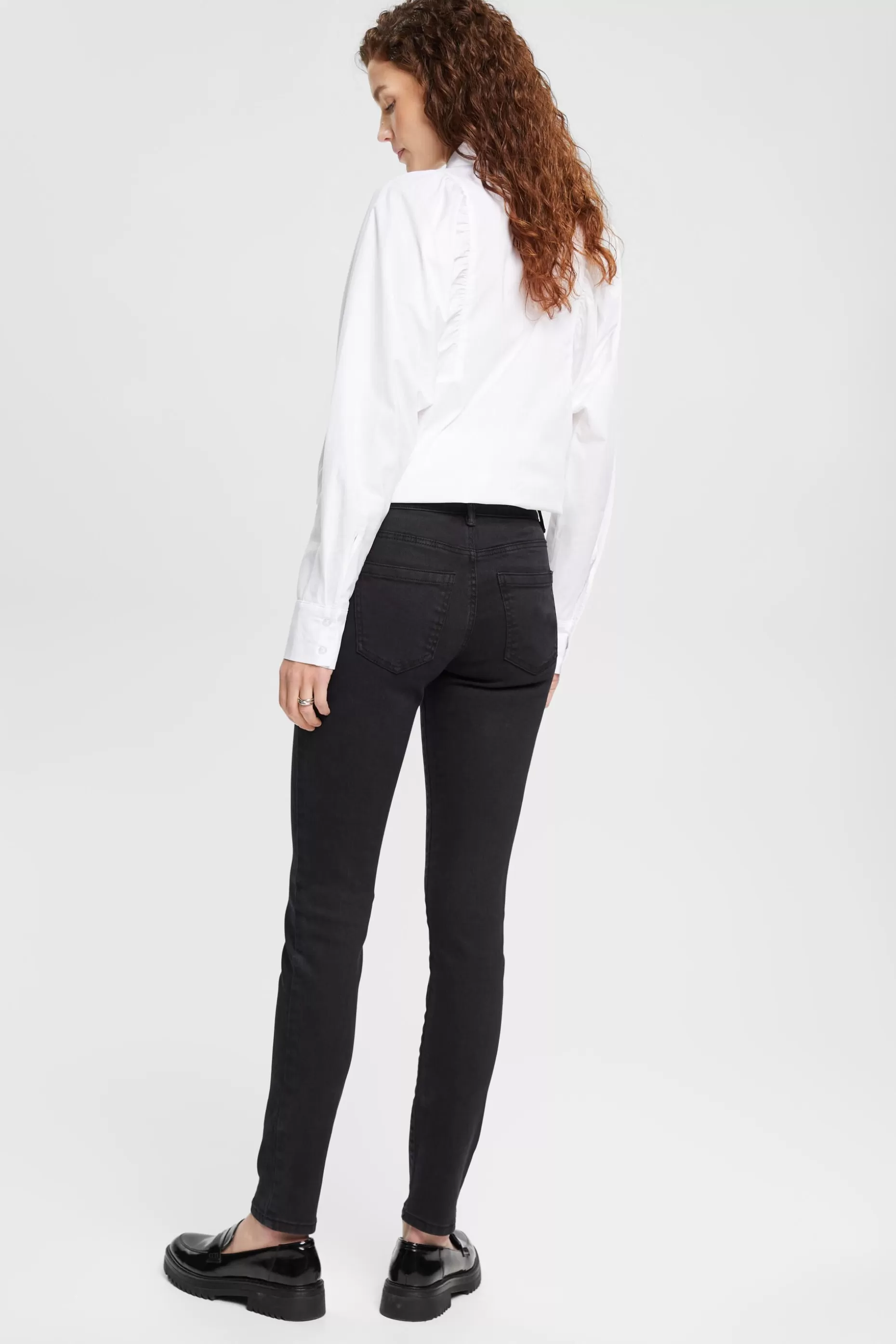 ESPRIT Mid-rise slim fit stretch jeans at our Online Shop *Women Pants + Joggers