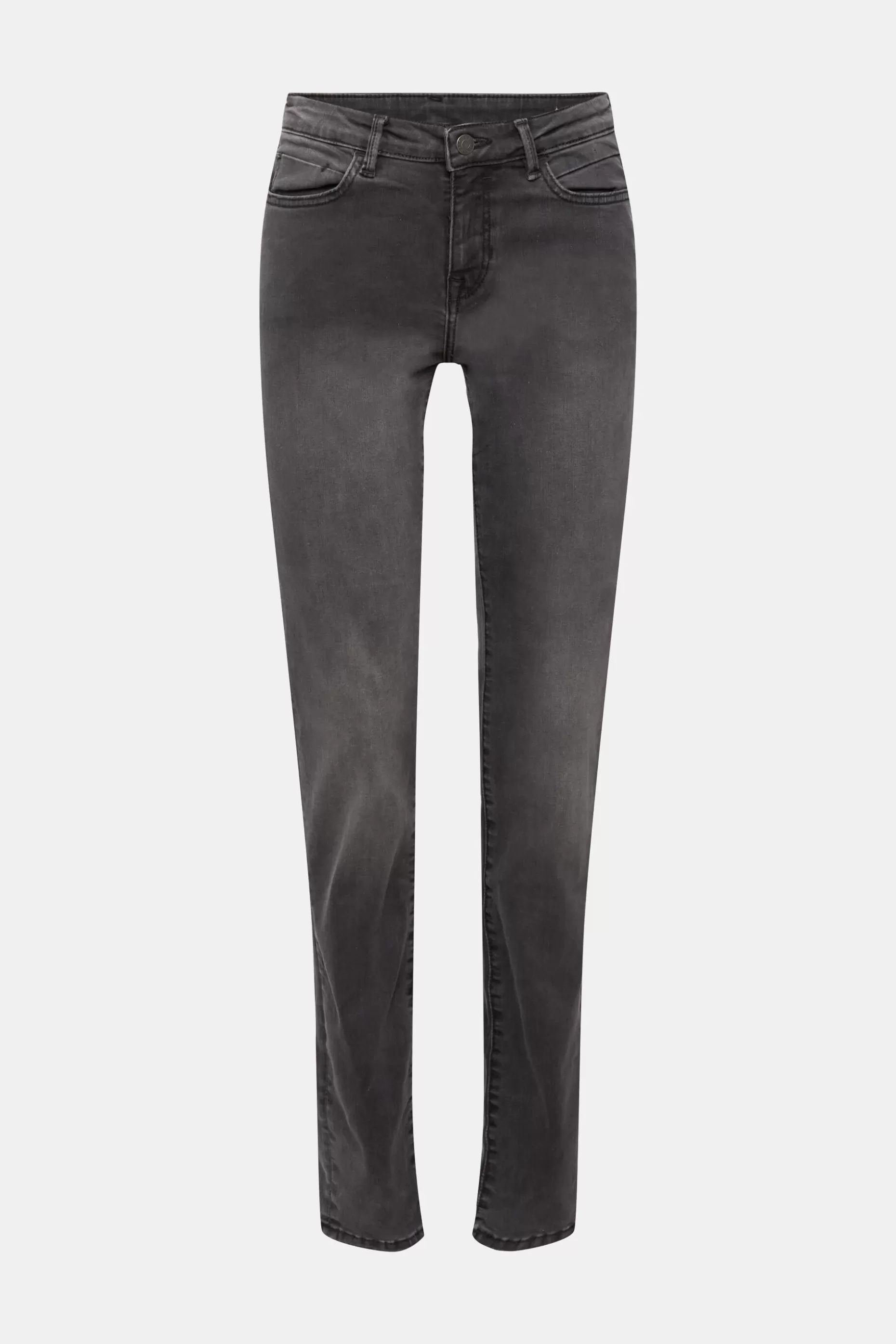 ESPRIT Mid-rise slim fit stretch jeans, Dual Max at our Online Shop *Women Denim