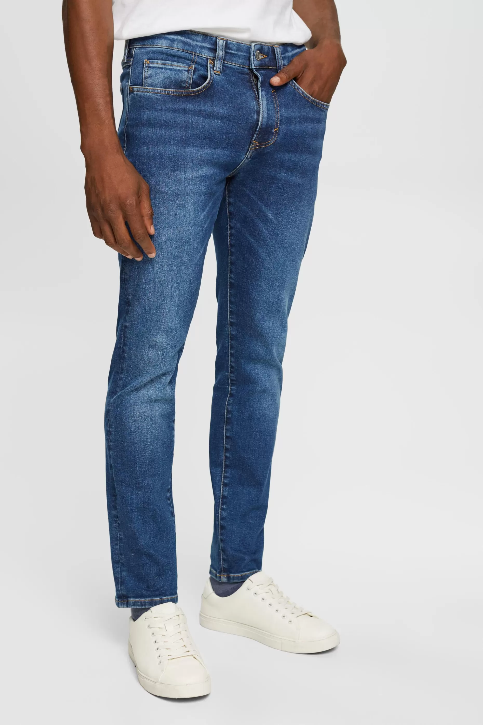 ESPRIT Mid-Rise Slim Jeans at our Online Shop * Sale Under $50