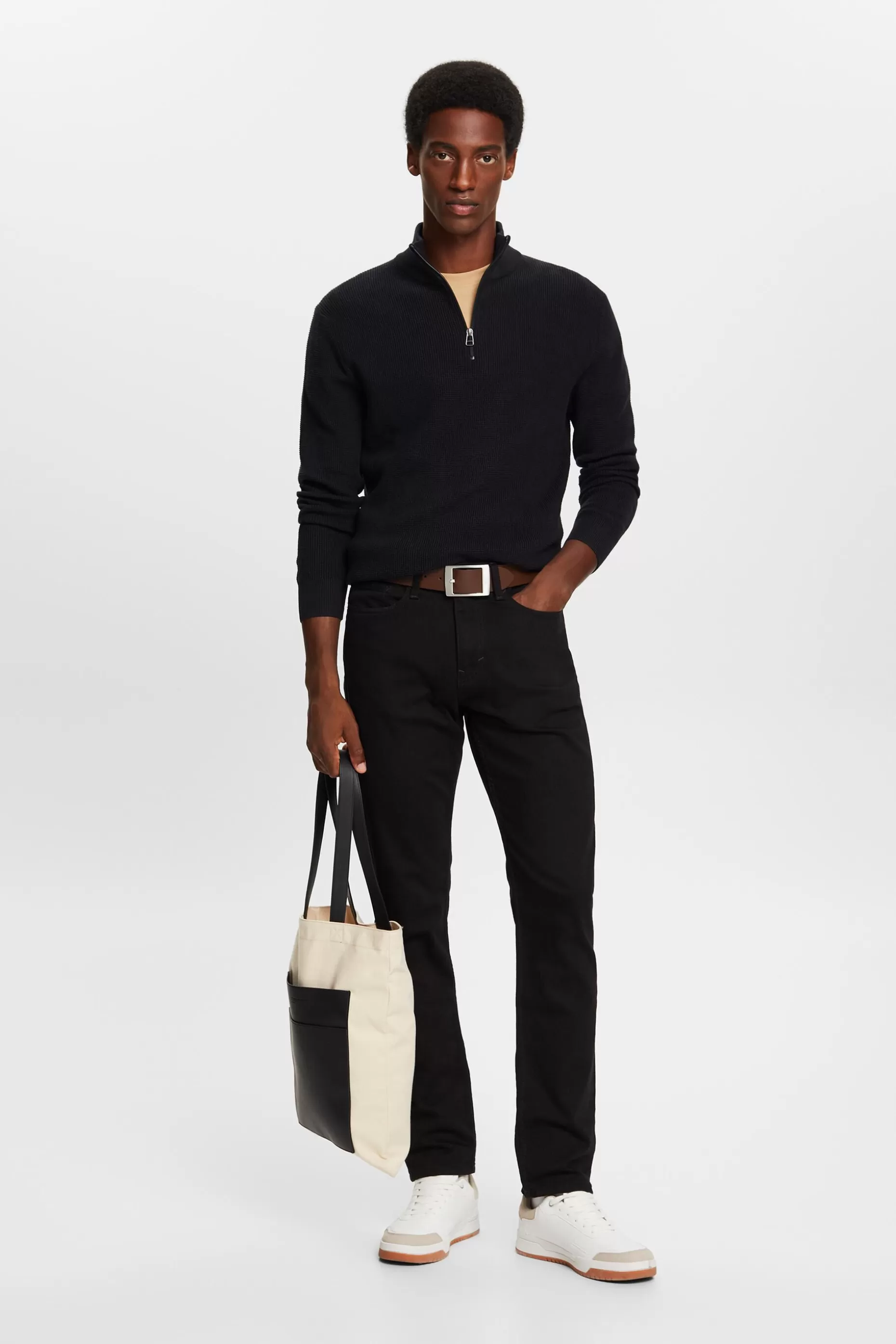 ESPRIT Mid-Rise Slim Jeans at our Online Shop *Men Denim