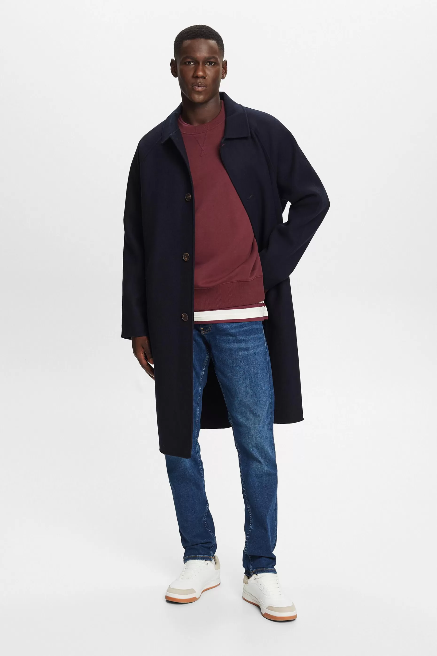 ESPRIT Mid-Rise Slim Jeans at our Online Shop *Men Denim