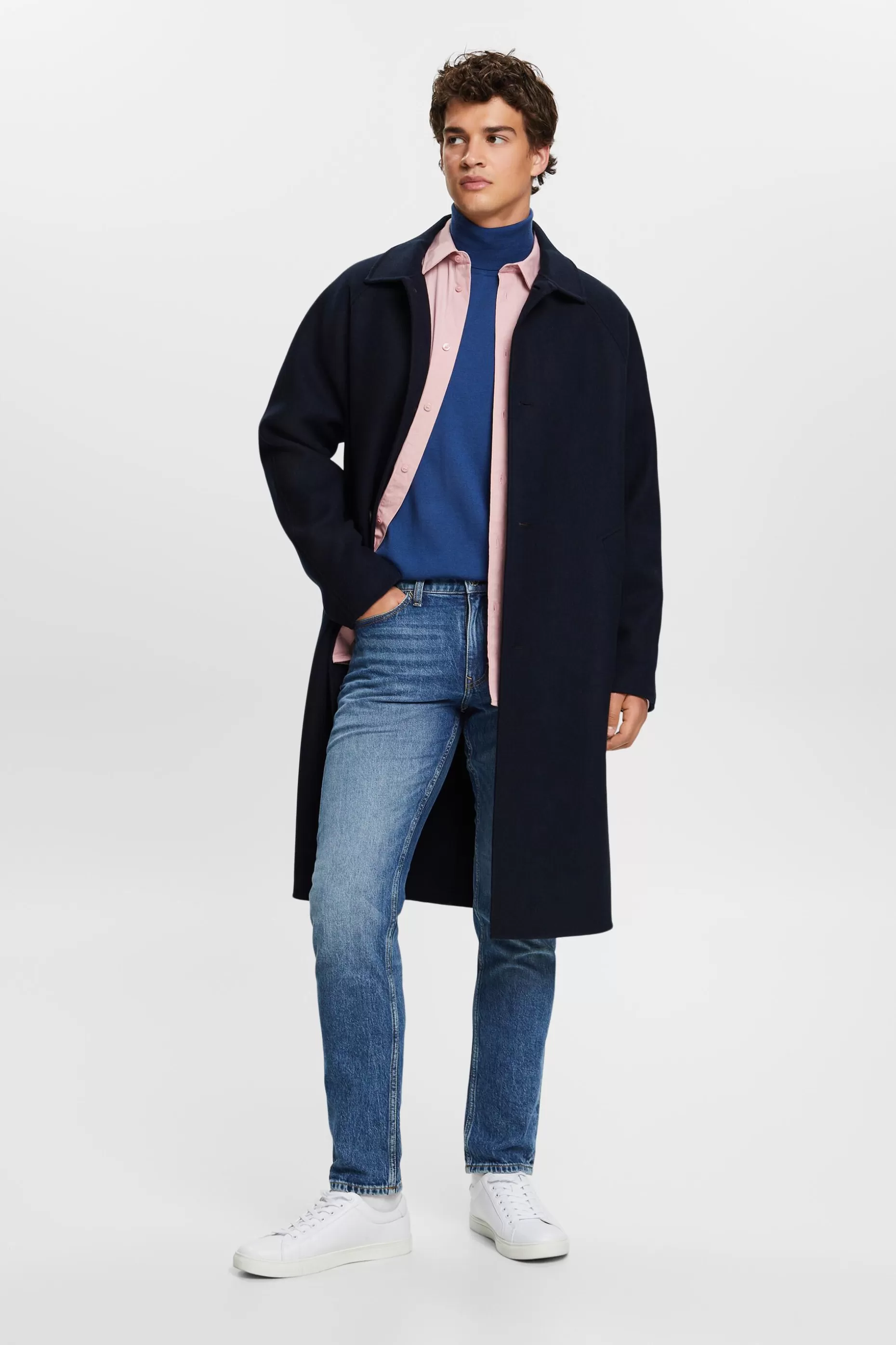 ESPRIT Mid-Rise Slim Jeans at our Online Shop *Men Denim