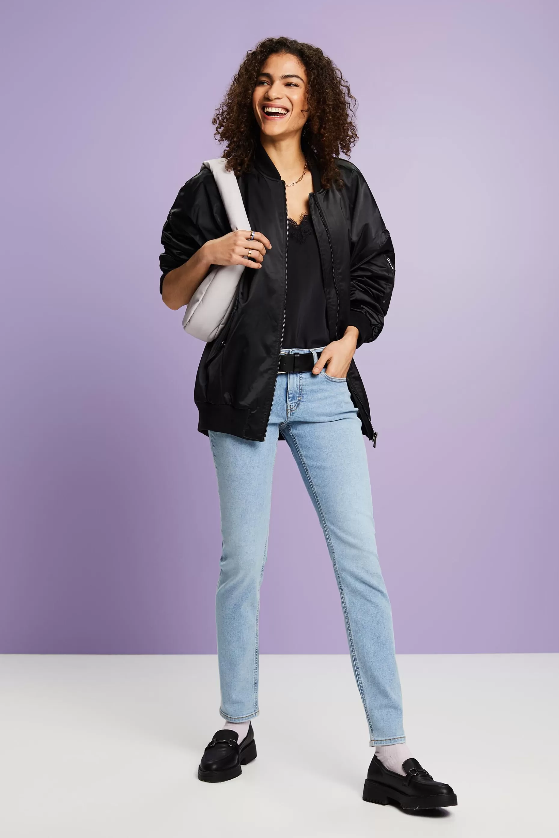 ESPRIT Mid-Rise Slim Jeans at our Online Shop *Women Denim