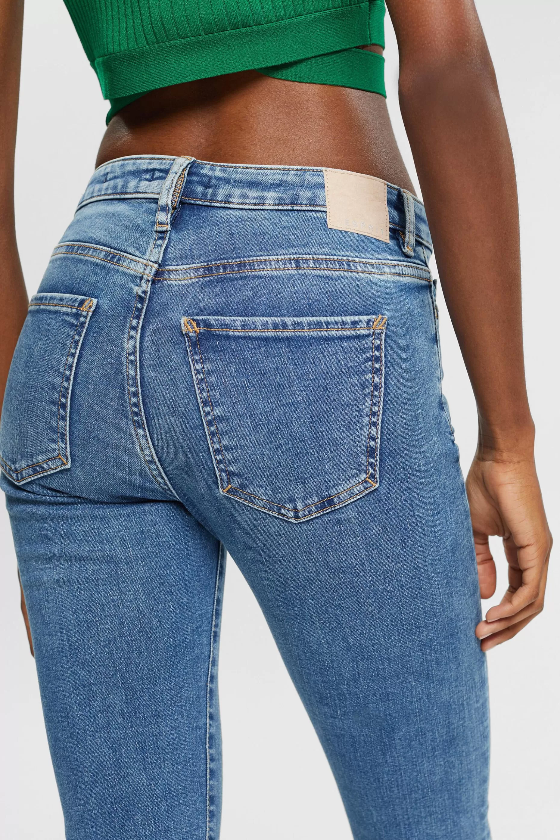 ESPRIT Mid-Rise Slim Jeans at our Online Shop *Women Denim