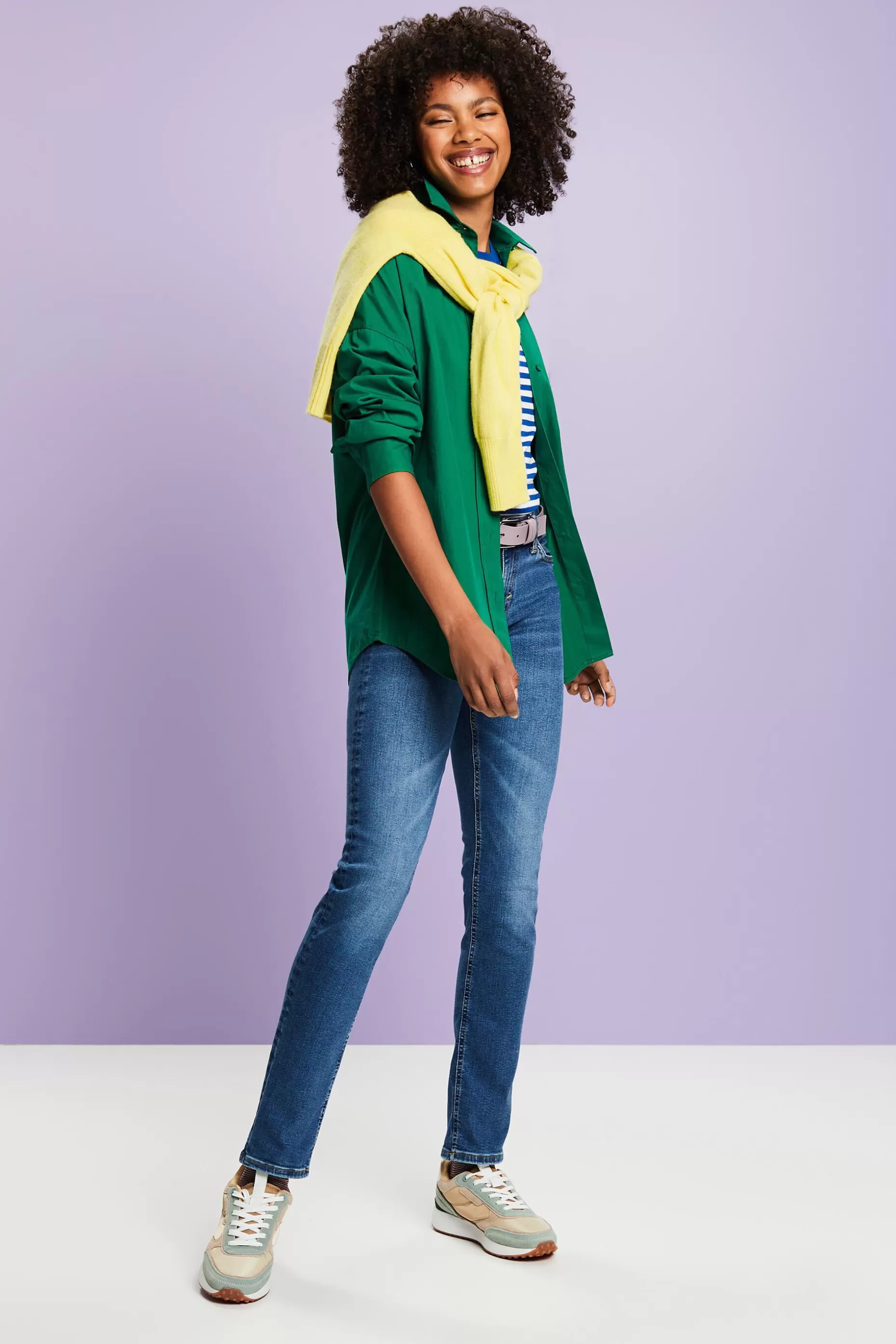 ESPRIT Mid-Rise Slim Jeans at our Online Shop *Women Denim