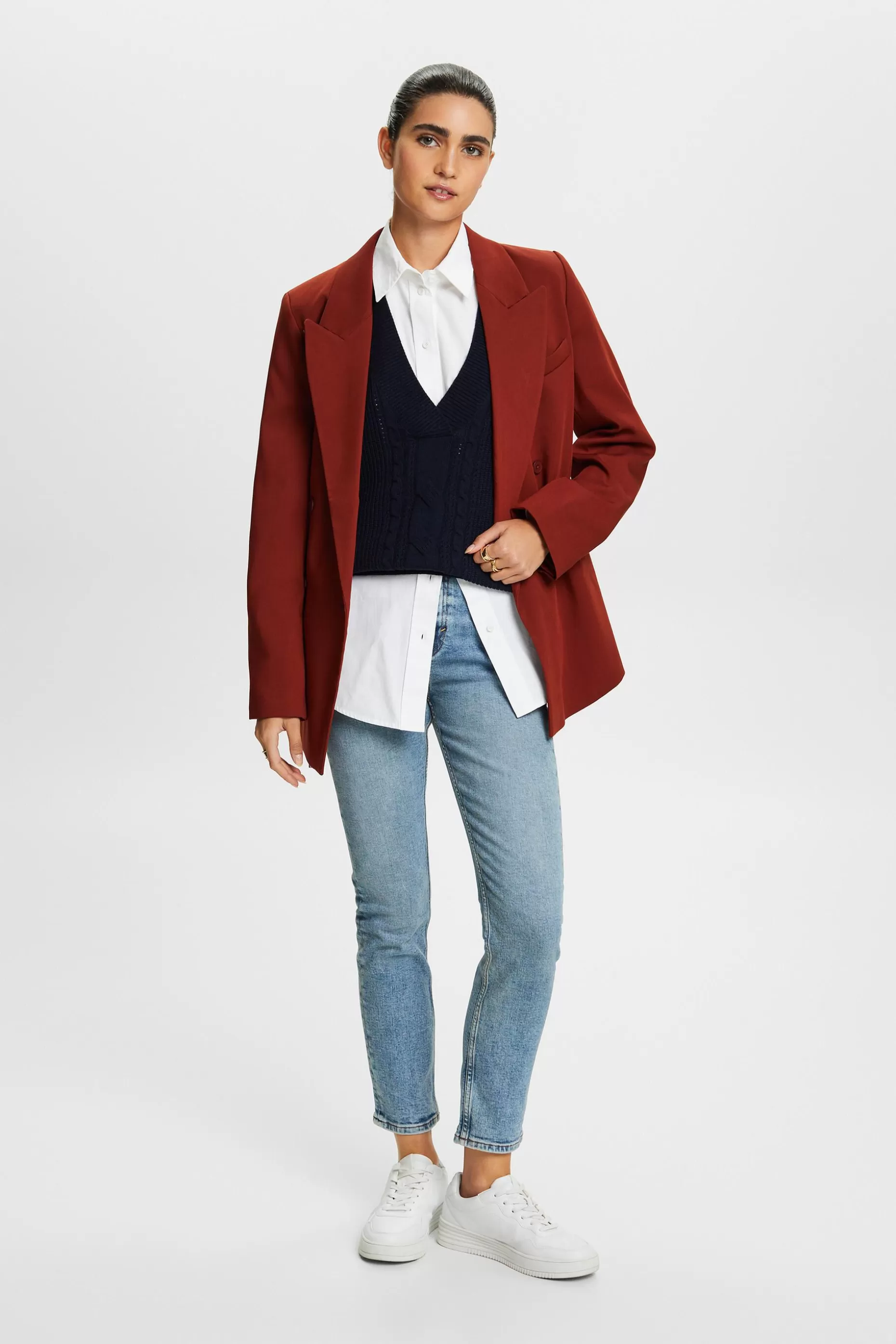 ESPRIT Mid-Rise Slim Stretch Jeans at our Online Shop *Women Denim