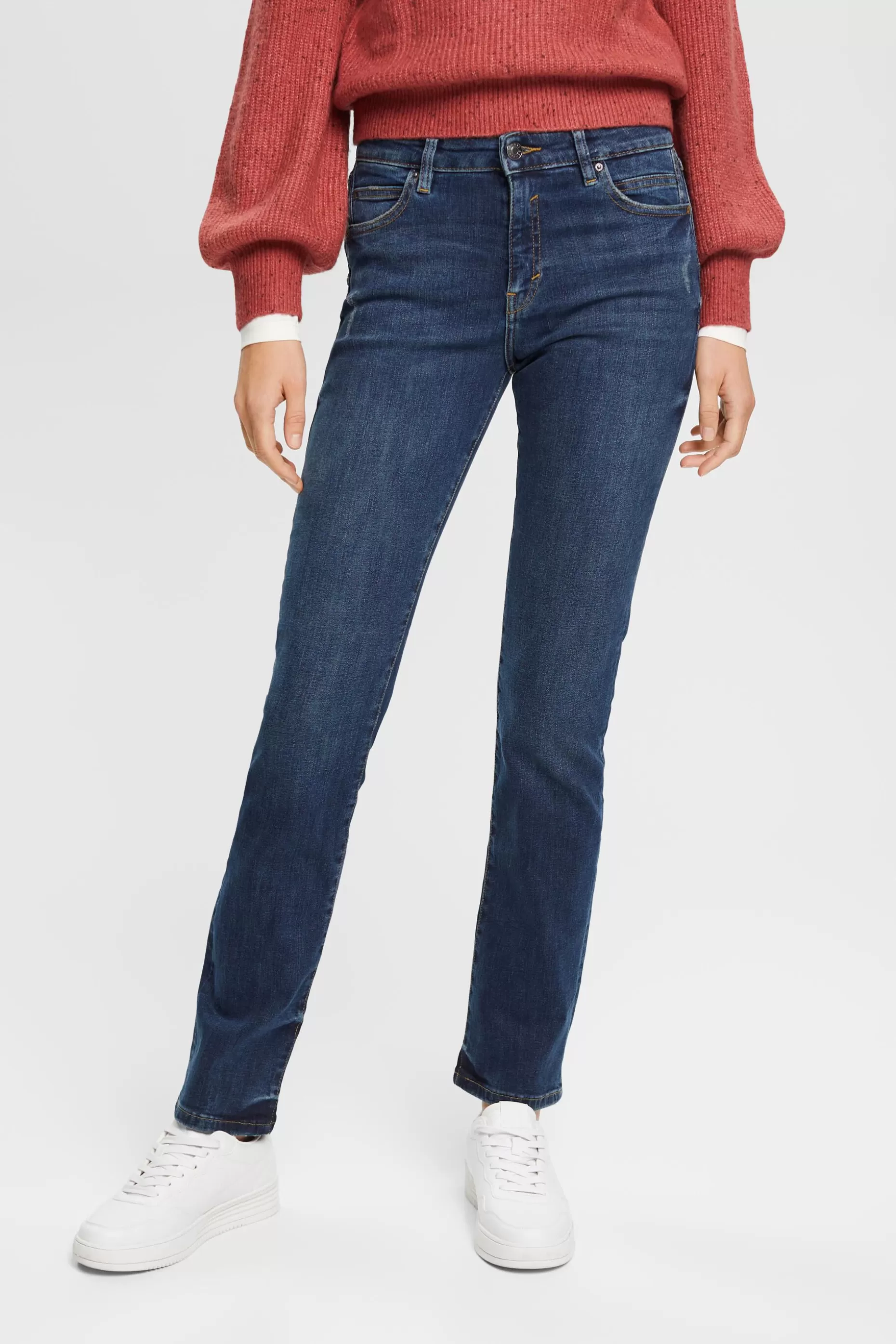 ESPRIT Mid-Rise Straight Jeans at our Online Shop * Sale Under $50