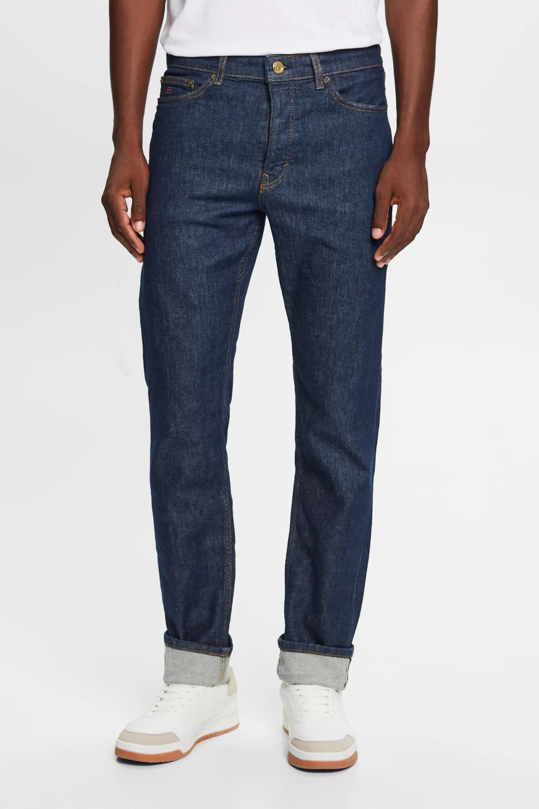 ESPRIT Mid-Rise Straight Jeans at our Online Shop *Men Denim