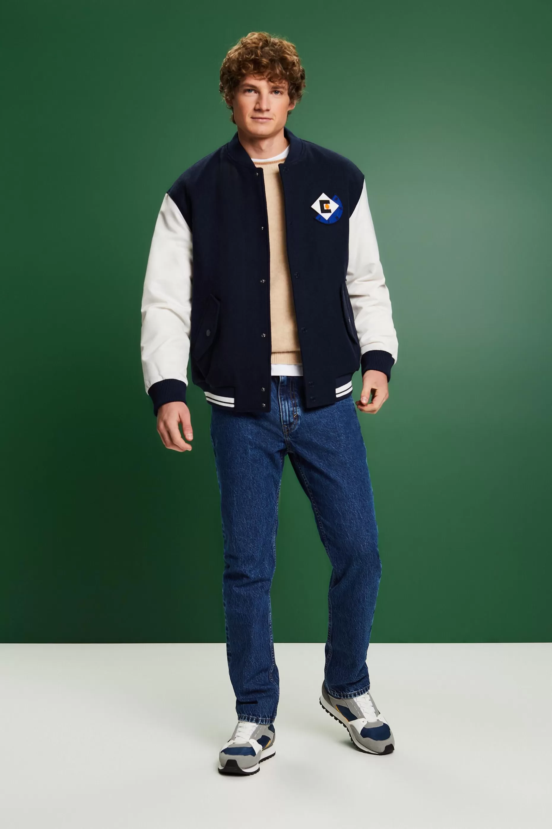 ESPRIT Mid-Rise Straight Jeans at our Online Shop *Men Denim