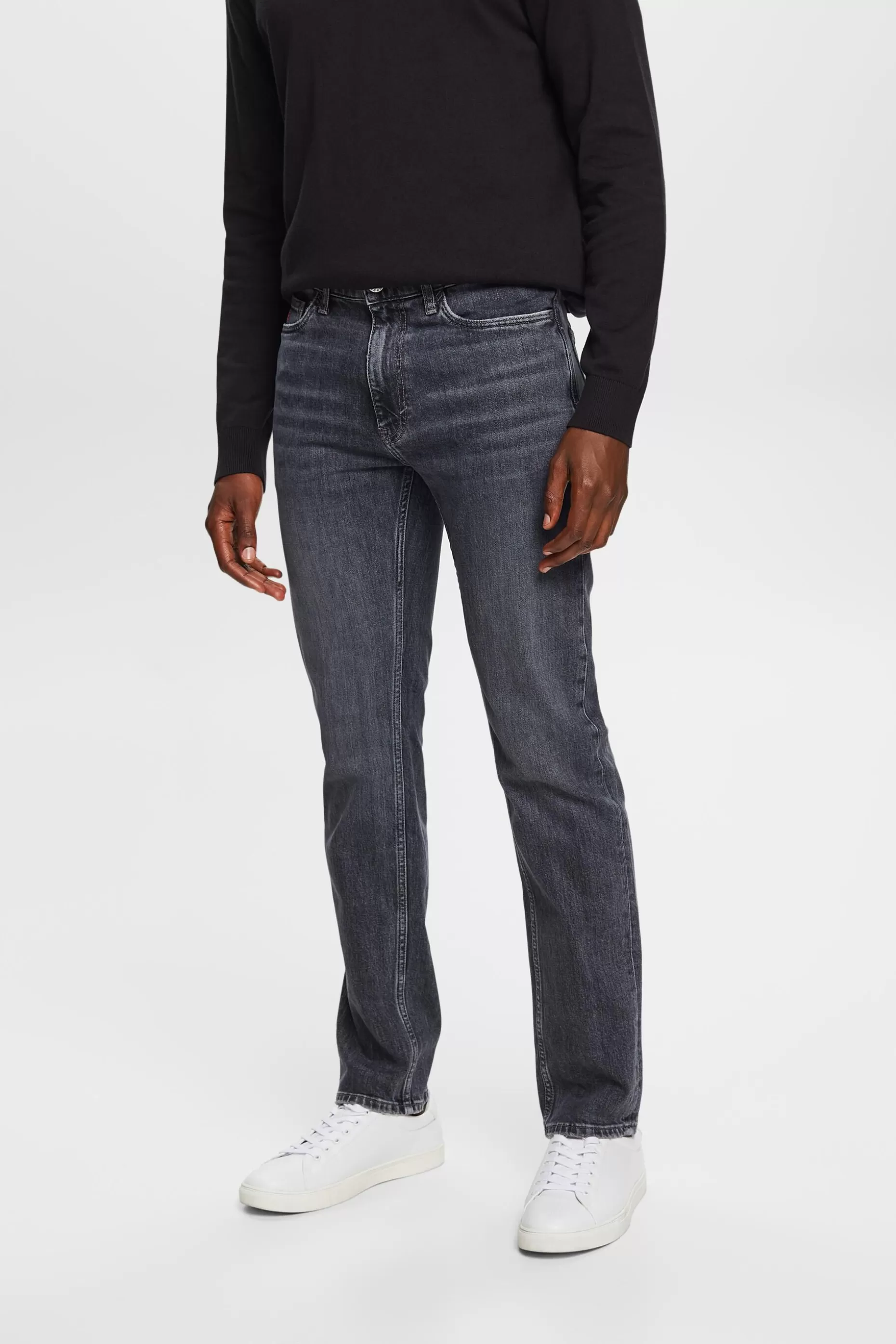 ESPRIT Mid-Rise Straight-Leg Jeans at our Online Shop *Men Denim