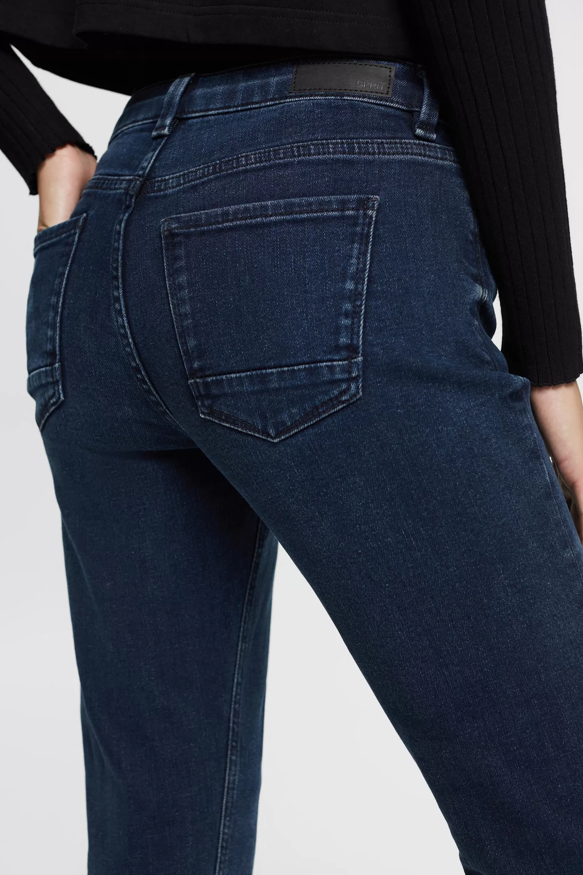 ESPRIT Mid-rise stretch jeans at our Online Shop *Women Denim