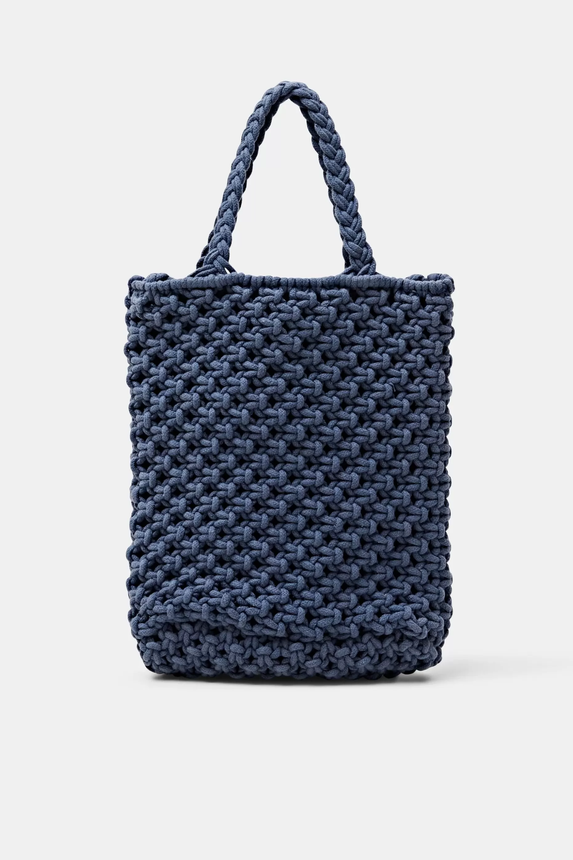 ESPRIT Mini crochet tote, 100% cotton at our Online Shop *Women Bags