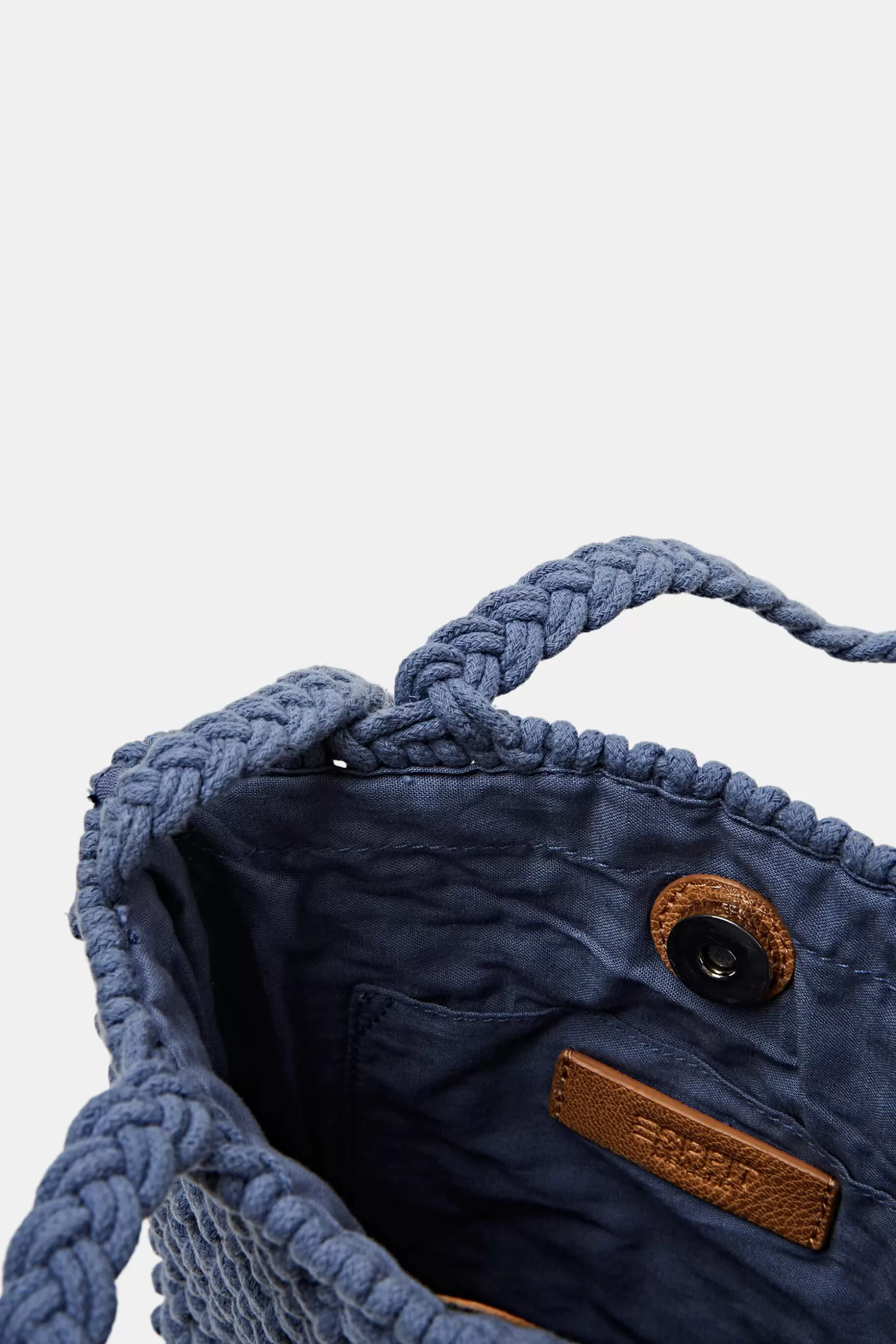 ESPRIT Mini crochet tote, 100% cotton at our Online Shop *Women Bags