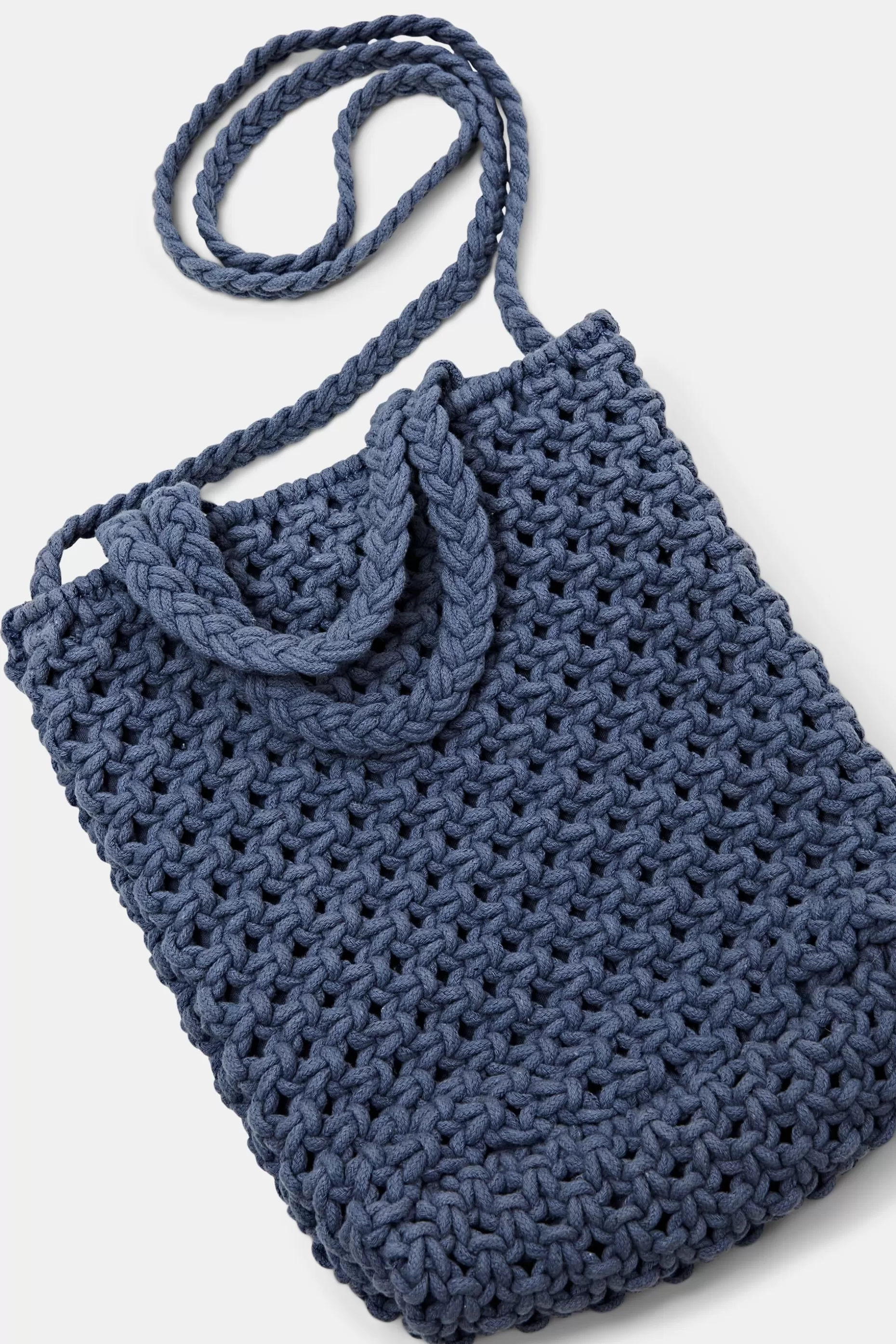 ESPRIT Mini crochet tote, 100% cotton at our Online Shop *Women Bags