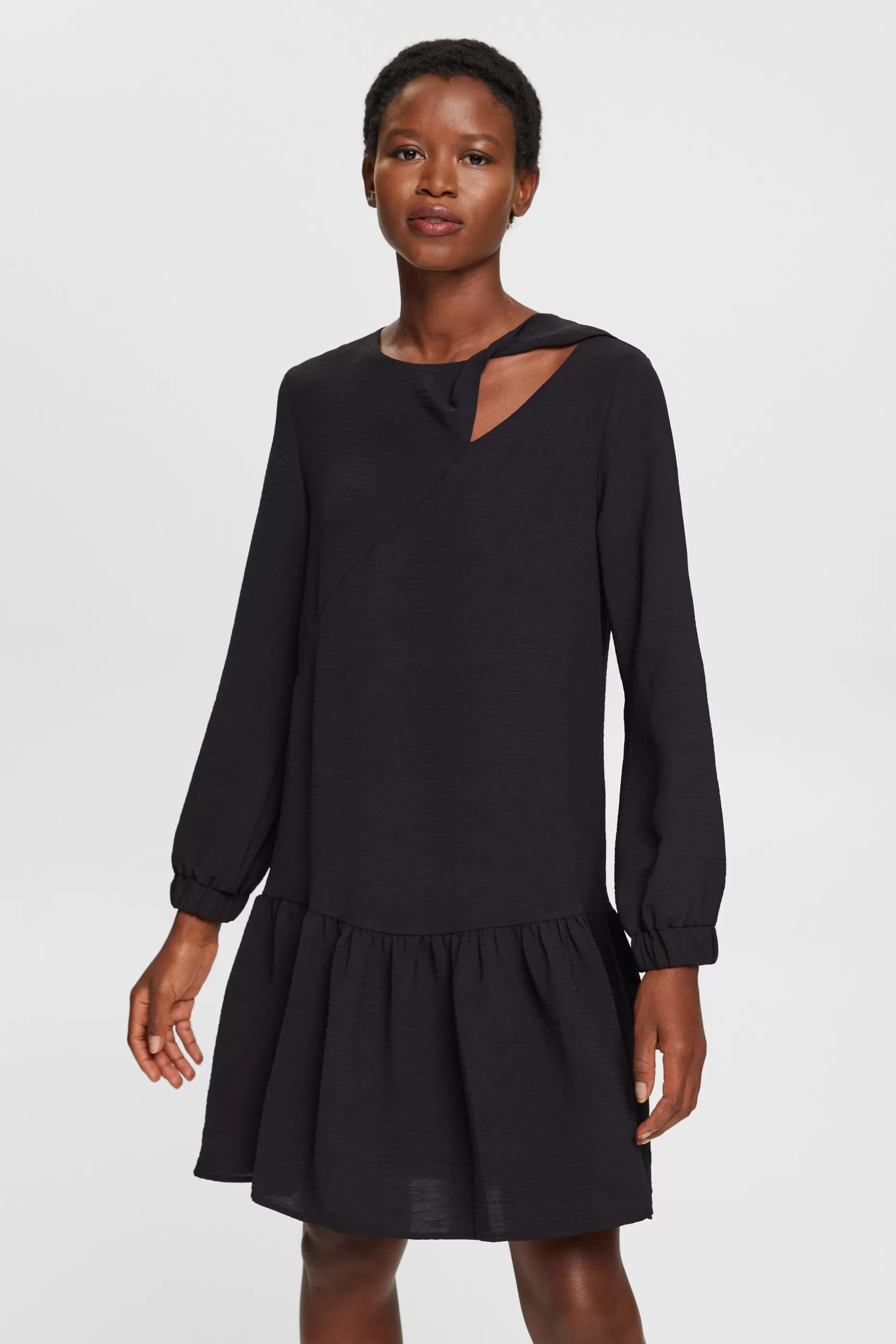 ESPRIT Mini dress with cut-out at our Online Shop *Women Dresses + Jumpsuits