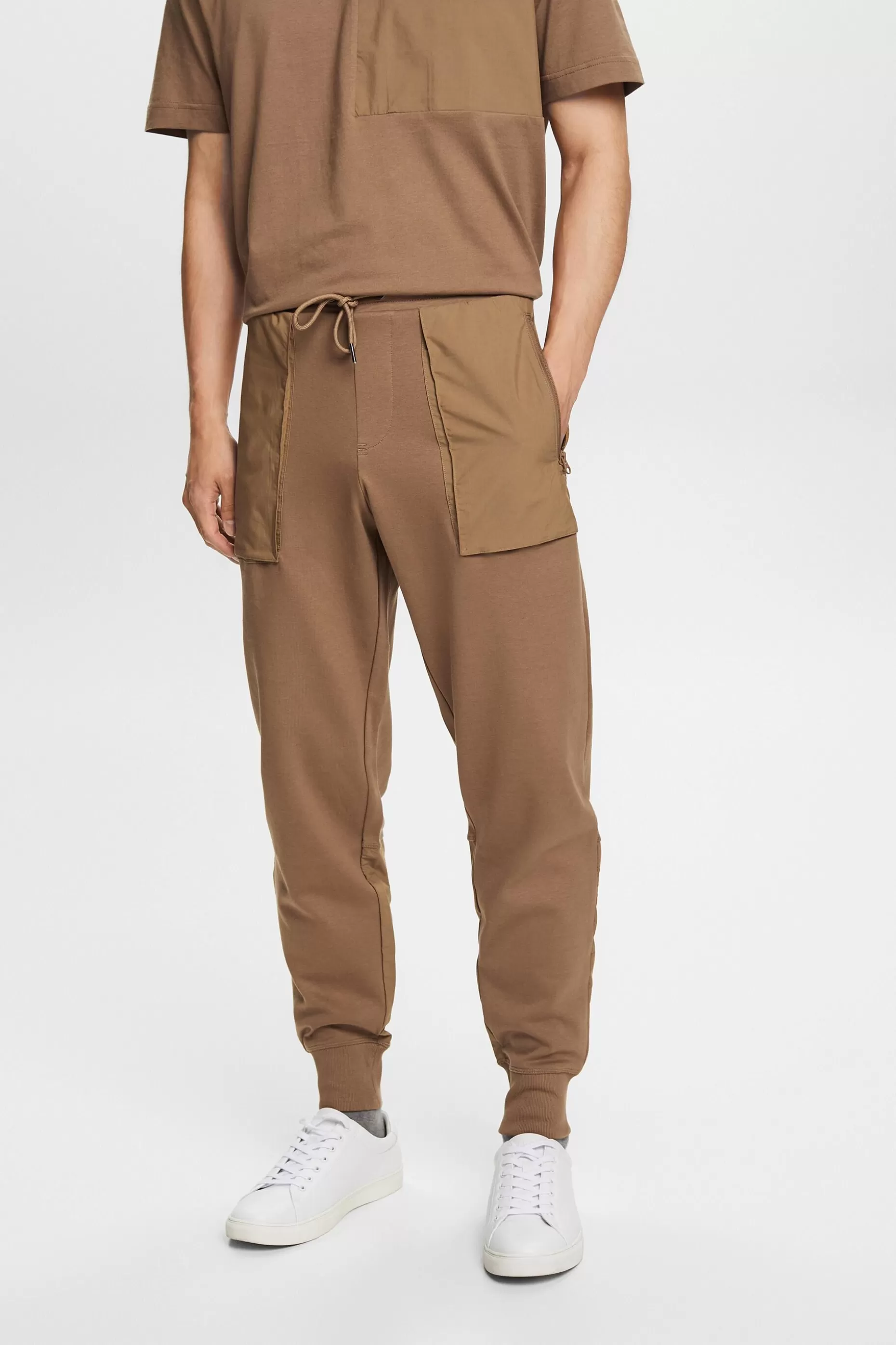 ESPRIT Mixed Media Cargo Joggers at our Online Shop *Men Bottoms