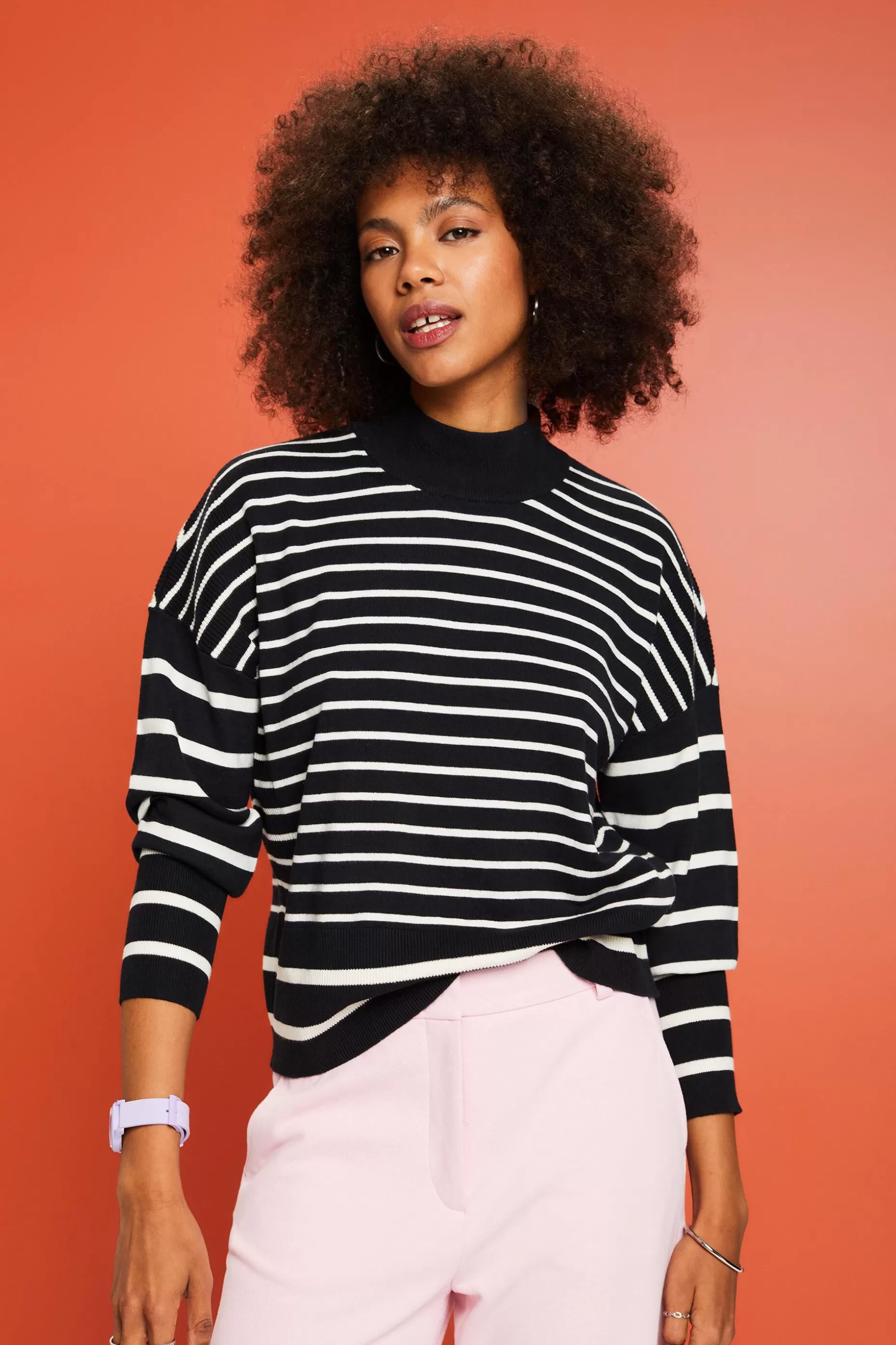 ESPRIT Mock Neck Sweater at our Online Shop *Women Sweaters