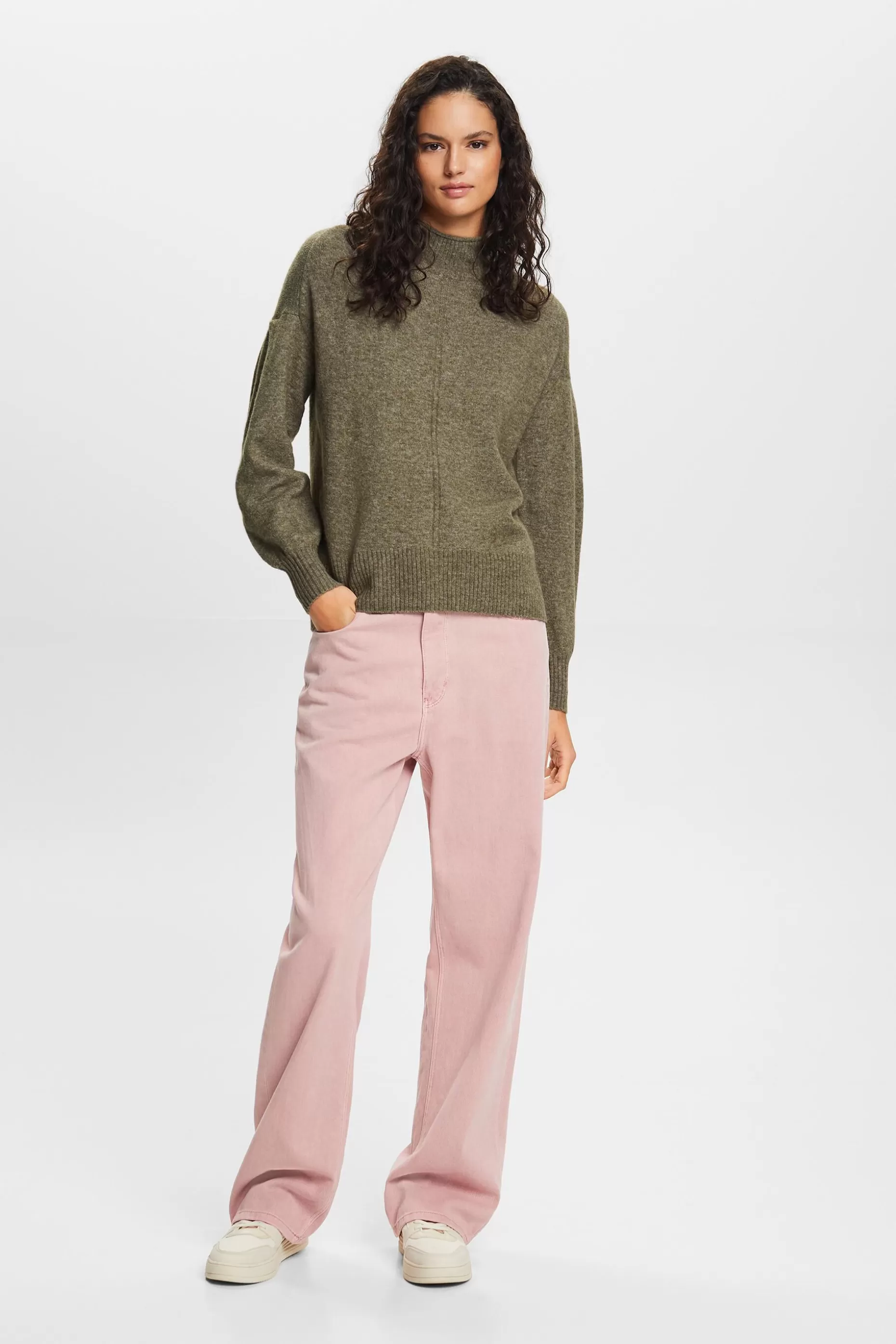 ESPRIT Mockneck Sweater at our Online Shop * Sale Under $50