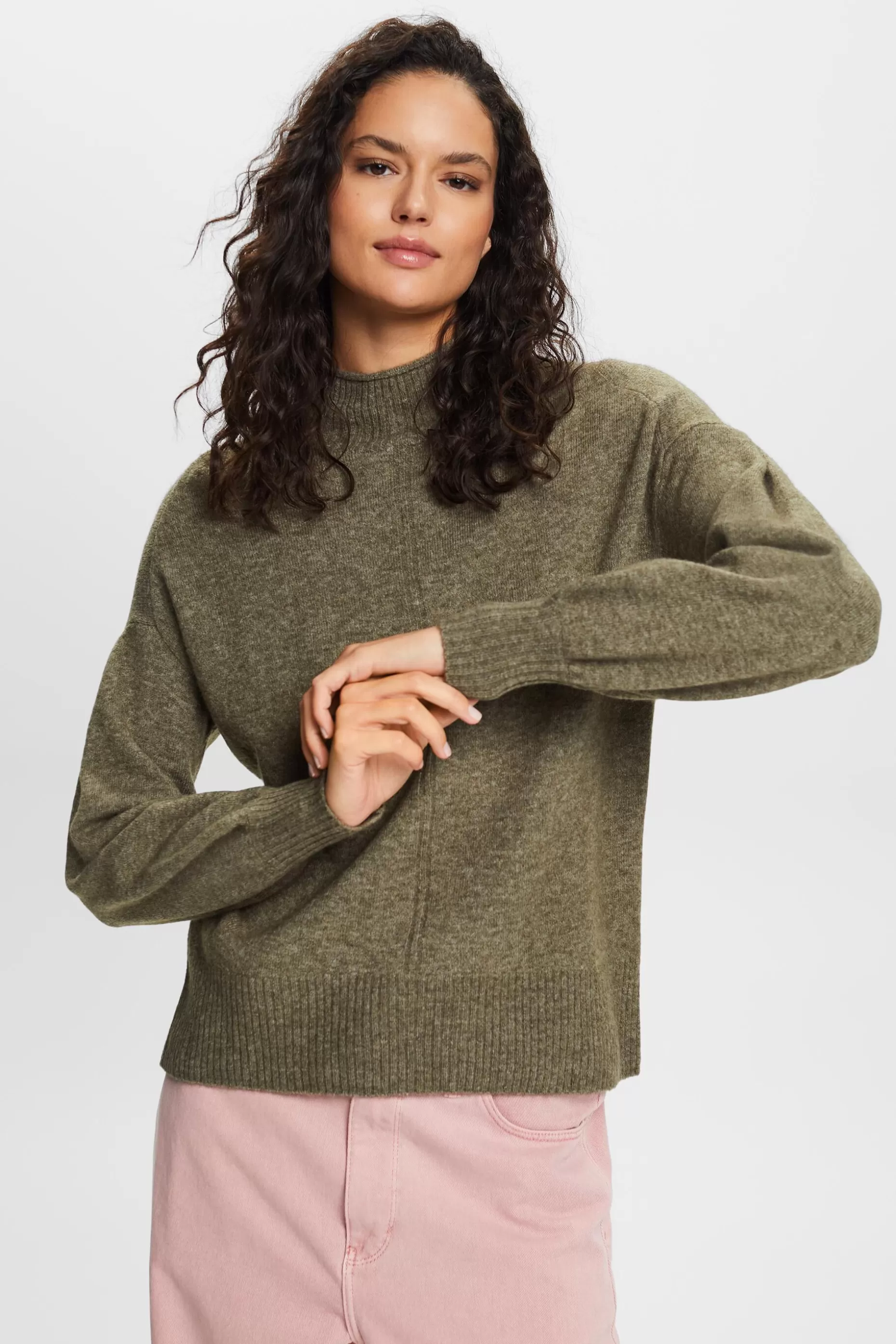ESPRIT Mockneck Sweater at our Online Shop * Sale Under $50